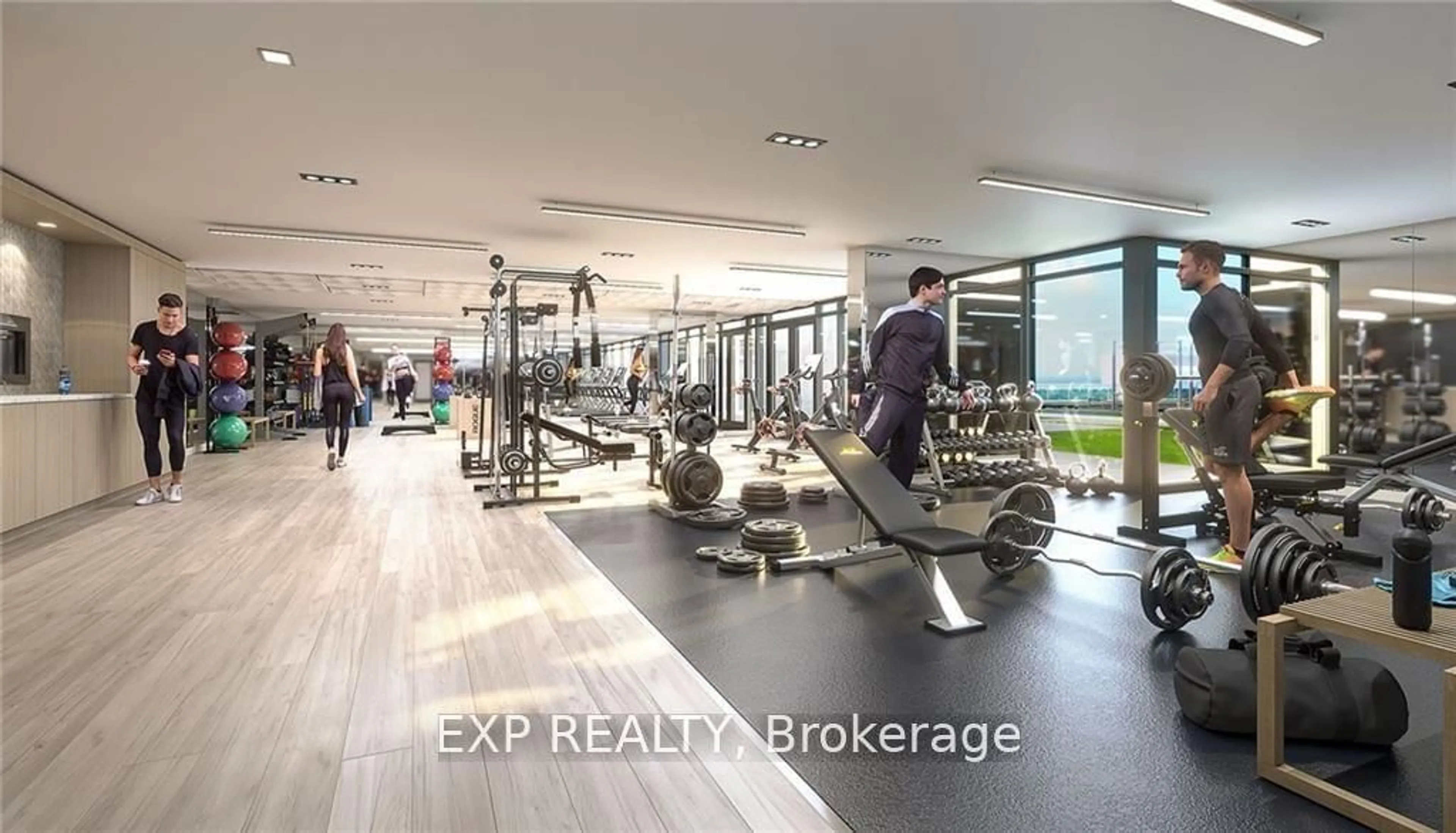 Gym or fitness room for 401 Shellard Lane #608, Brantford Ontario N3T 5L5