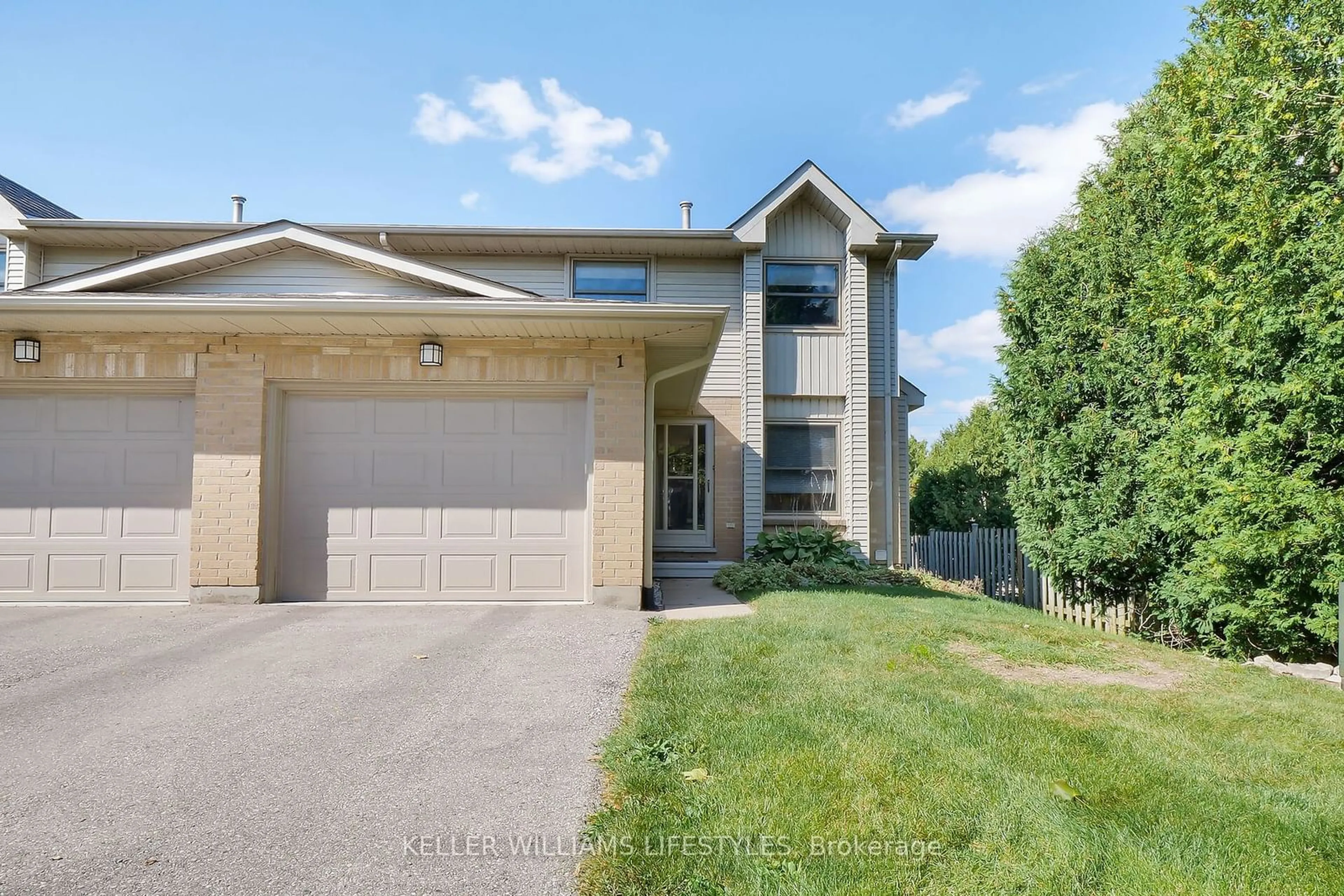 A pic from exterior of the house or condo, the street view for 1845 Aldersbrook Rd #1, London Ontario N6G 4V9