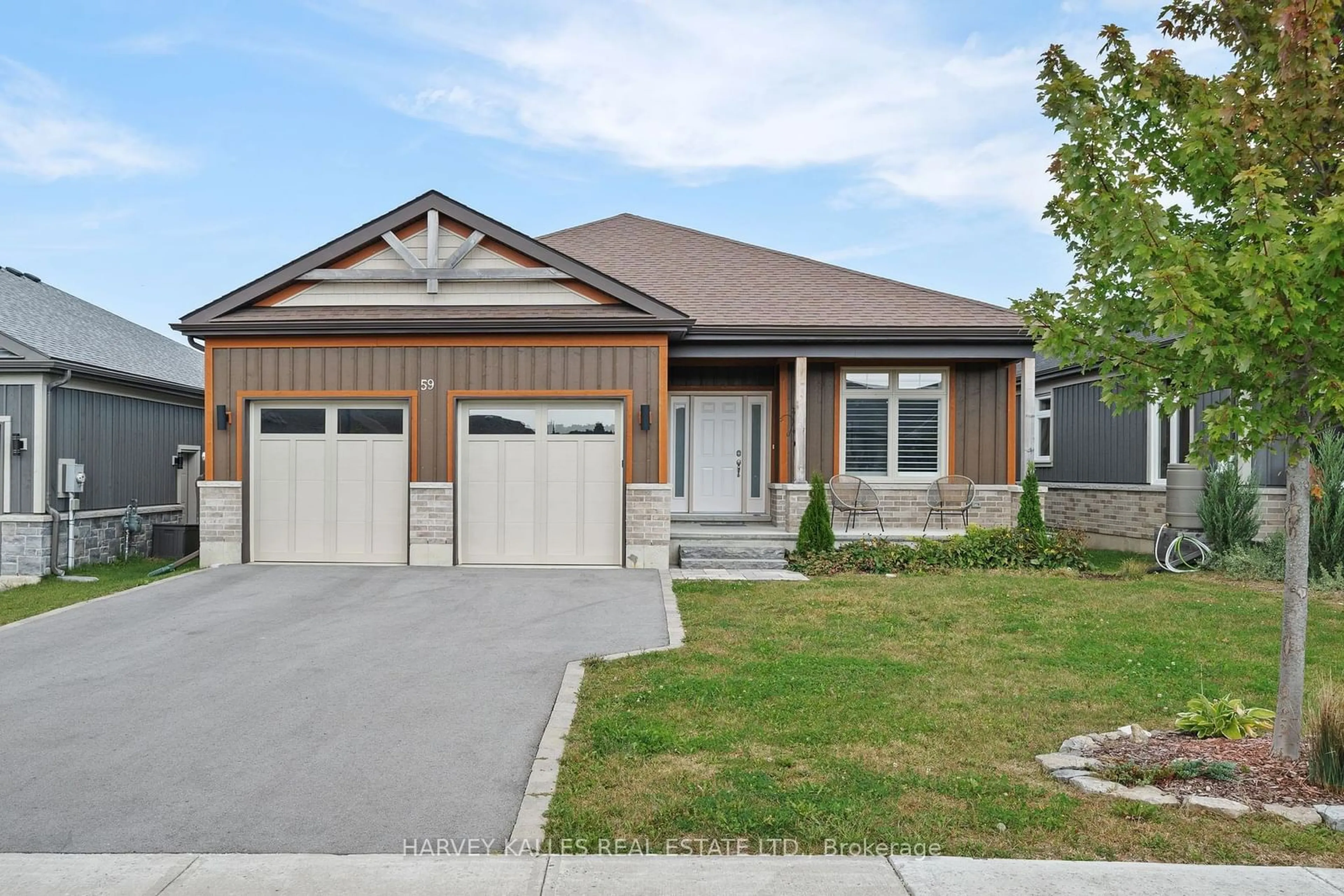 Frontside or backside of a home for 59 Pineridge Dr, Prince Edward County Ontario K0K 2T0