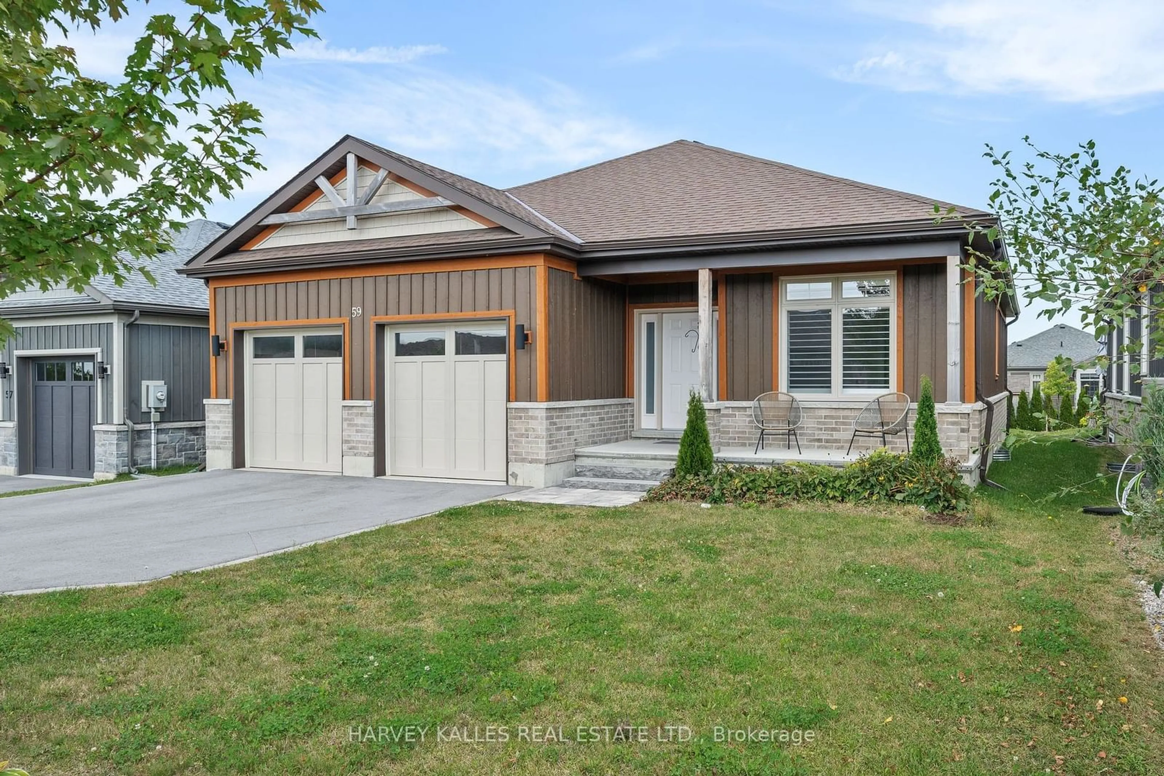 Frontside or backside of a home, cottage for 59 Pineridge Dr, Prince Edward County Ontario K0K 2T0