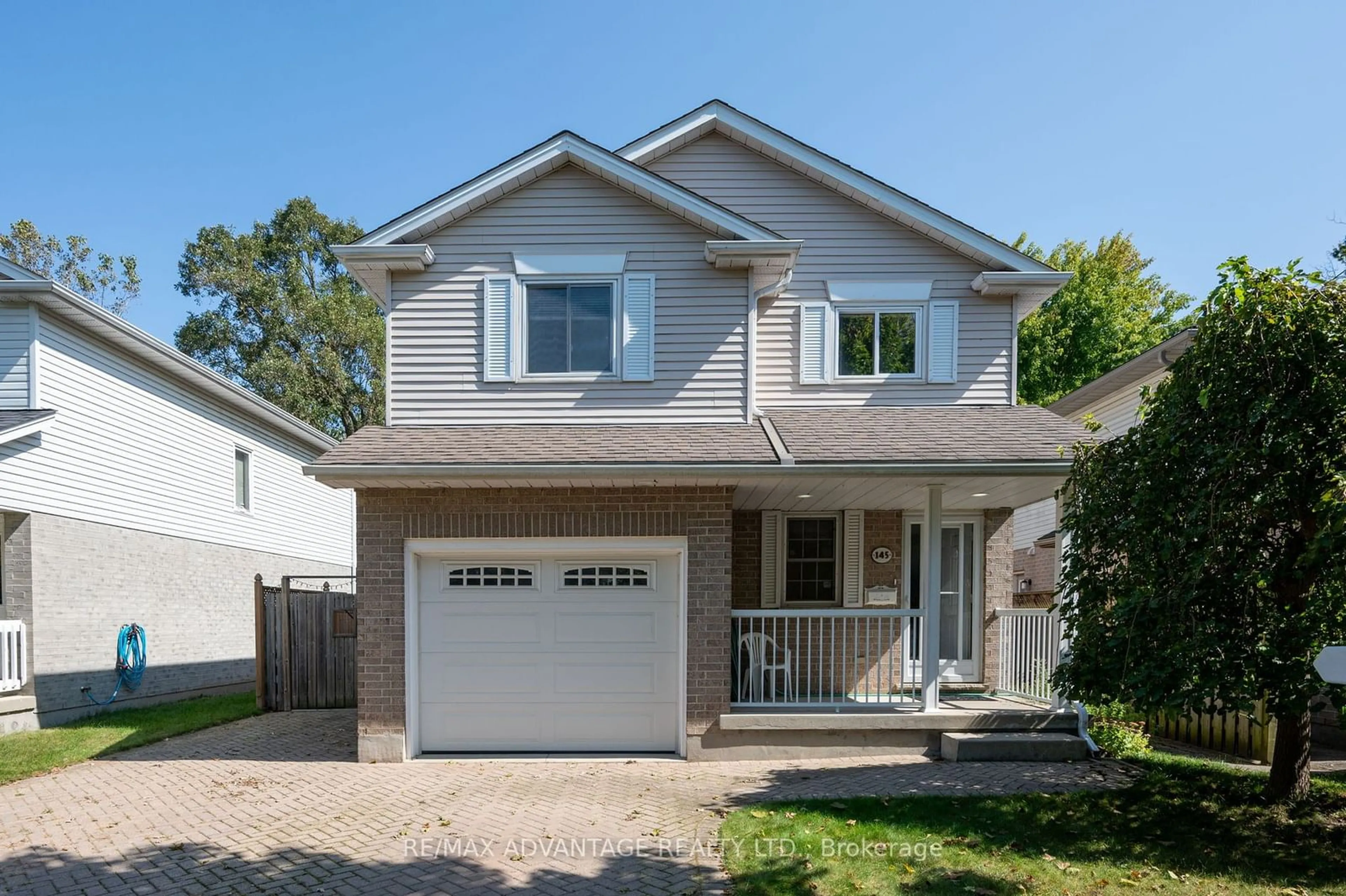 Frontside or backside of a home for 145 Bournemouth Dr, London Ontario N5V 4T1