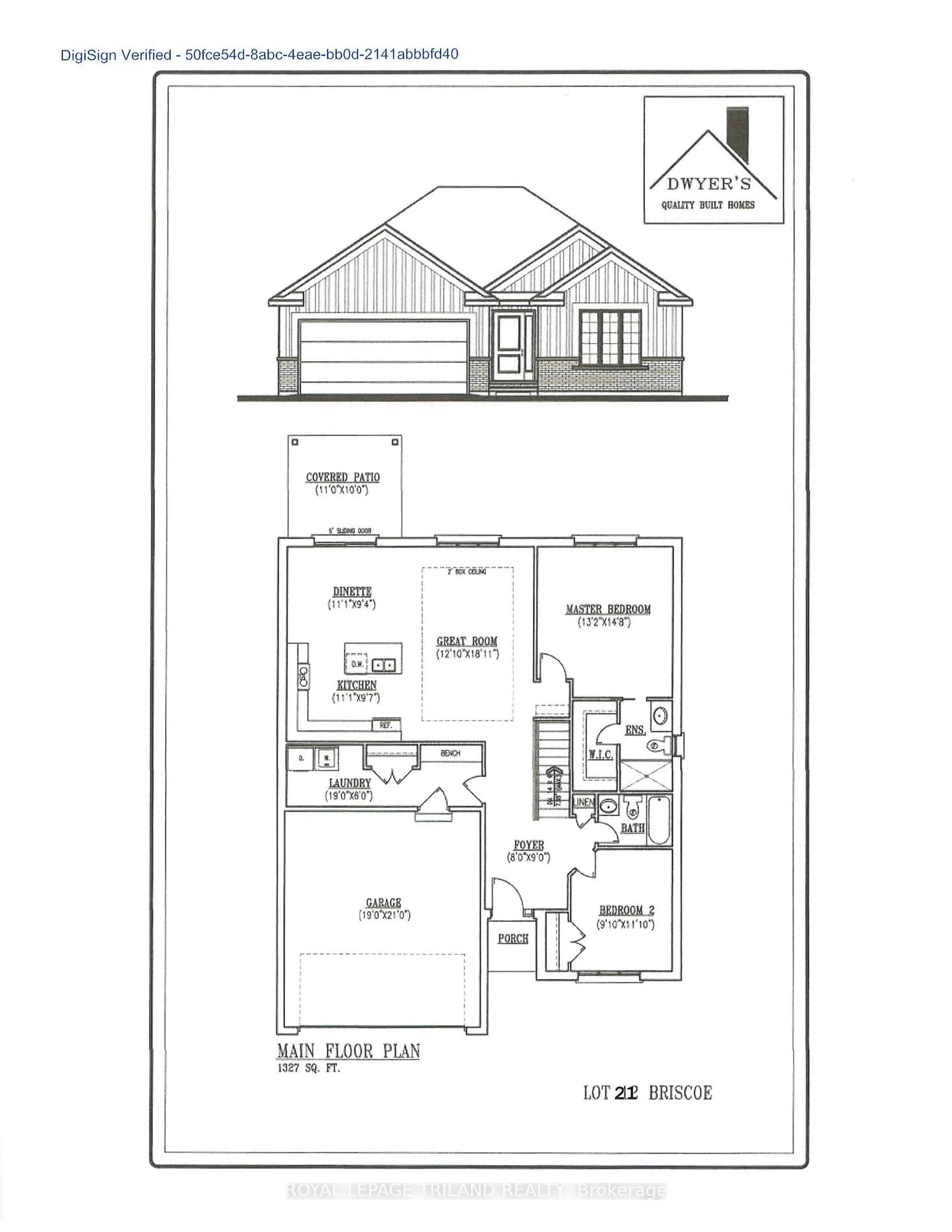 Floor plan for 48 Briscoe Cres, Strathroy-Caradoc Ontario N7G 0B8