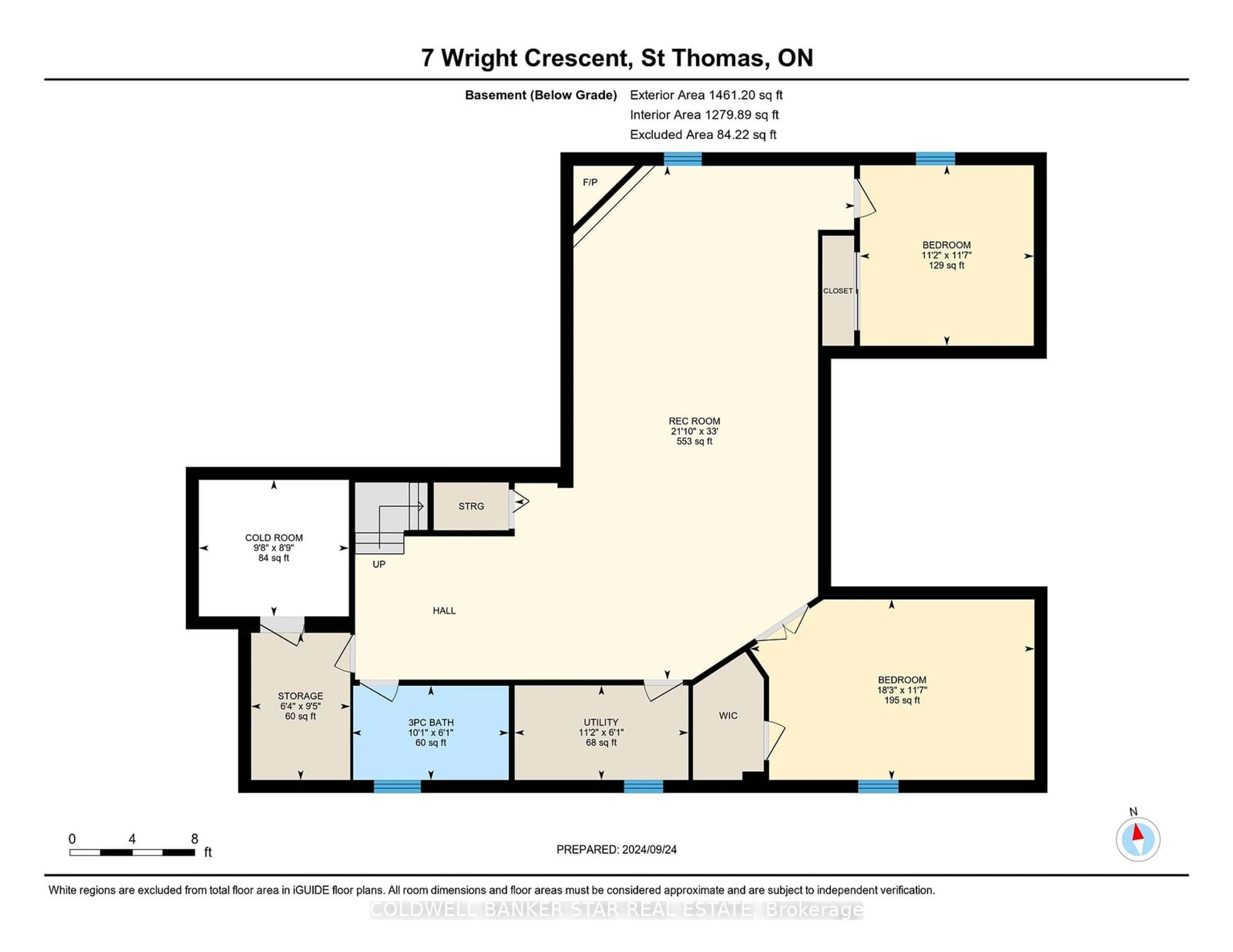 Floor plan for 7 Wright Cres, St. Thomas Ontario N5P 4H9