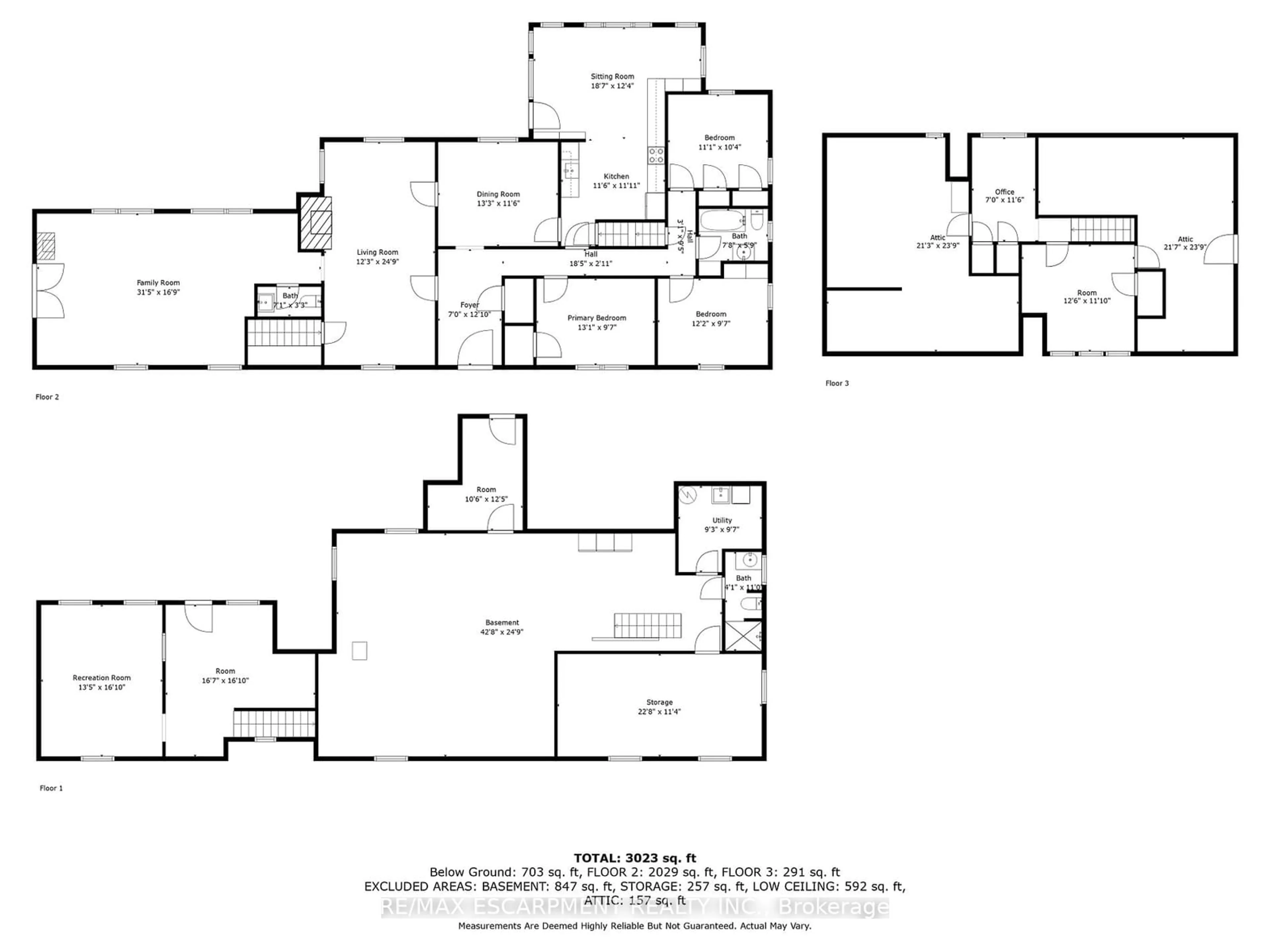 Floor plan for 254 Western Ave, Norfolk Ontario N4B 1S1