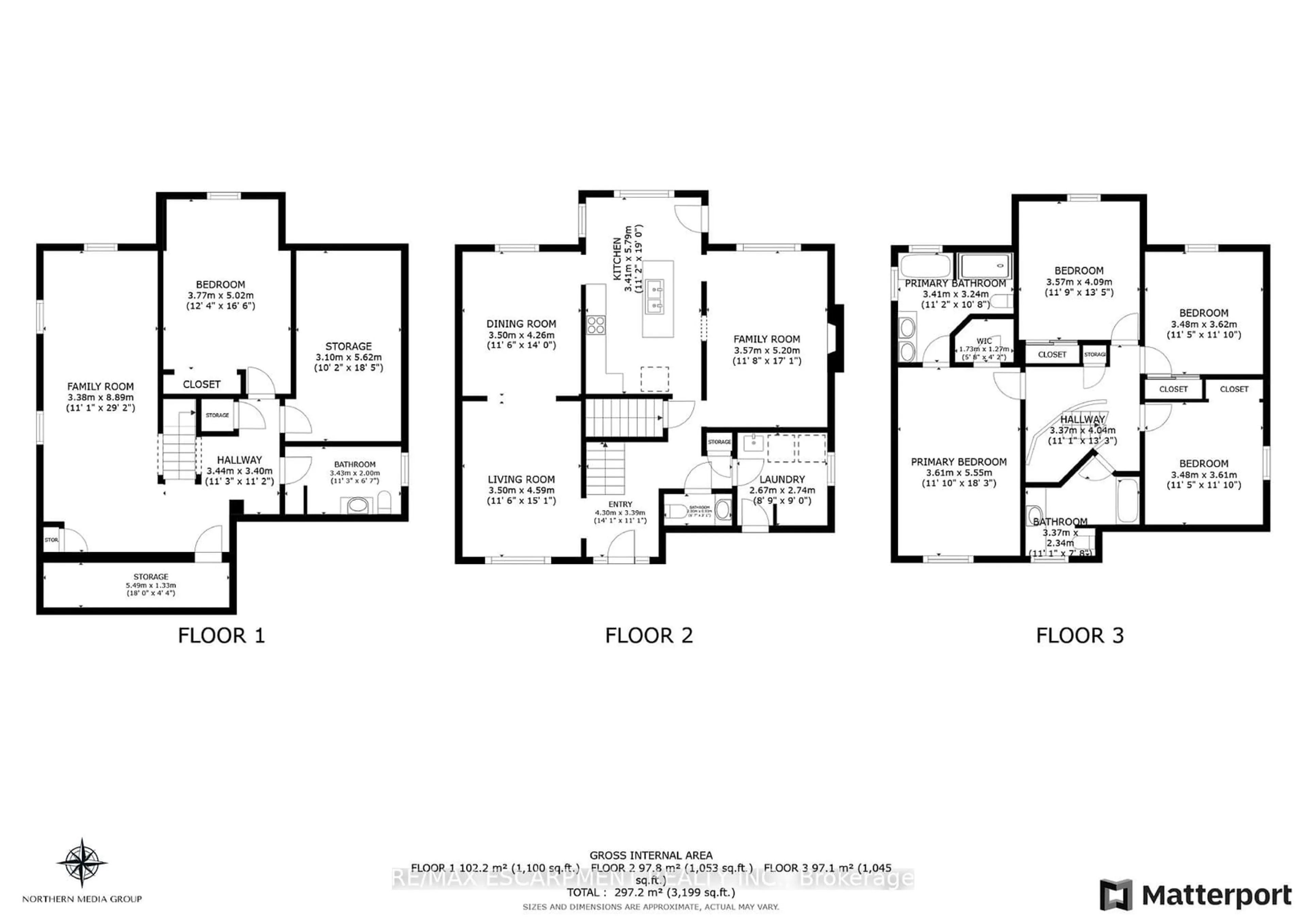 Floor plan for 4351 Birchmount Ave, Lincoln Ontario L3J 0J2