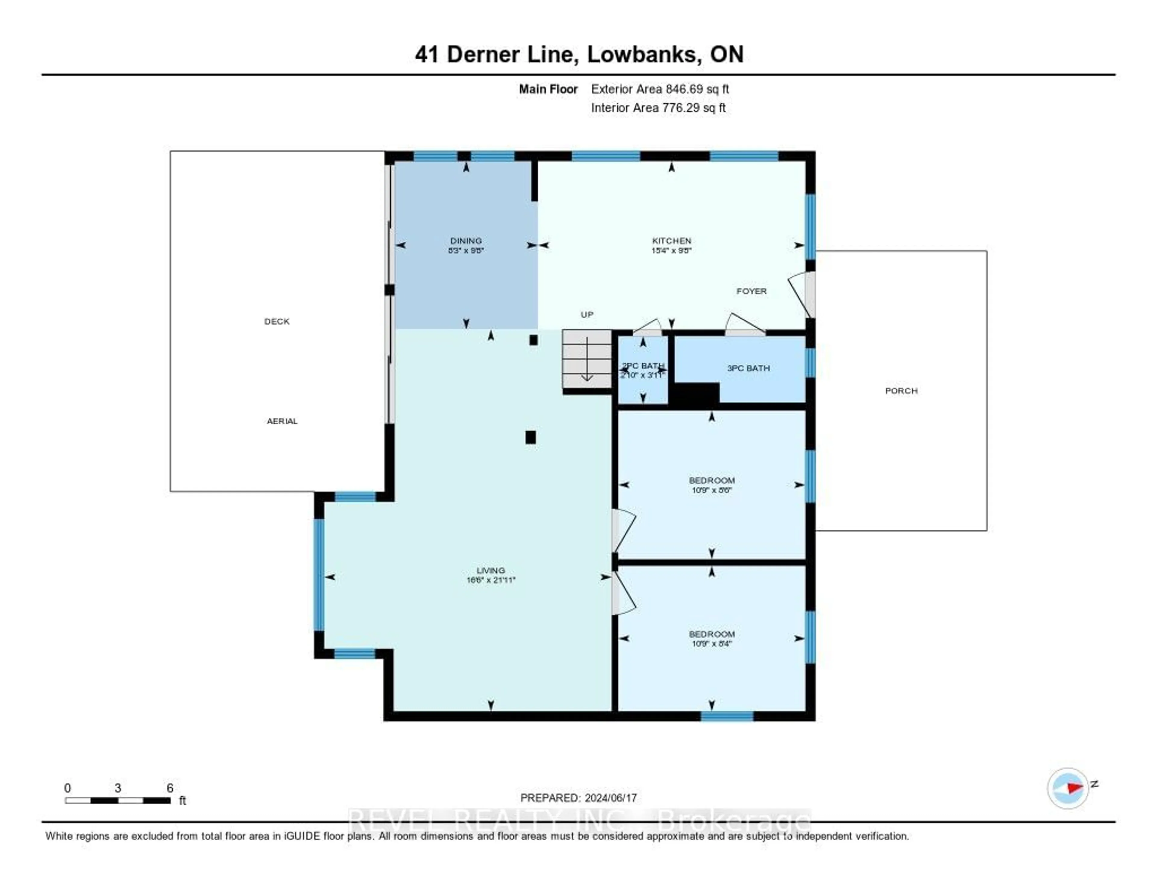 Floor plan for 41 Derner Line, Haldimand Ontario N0A 1K0