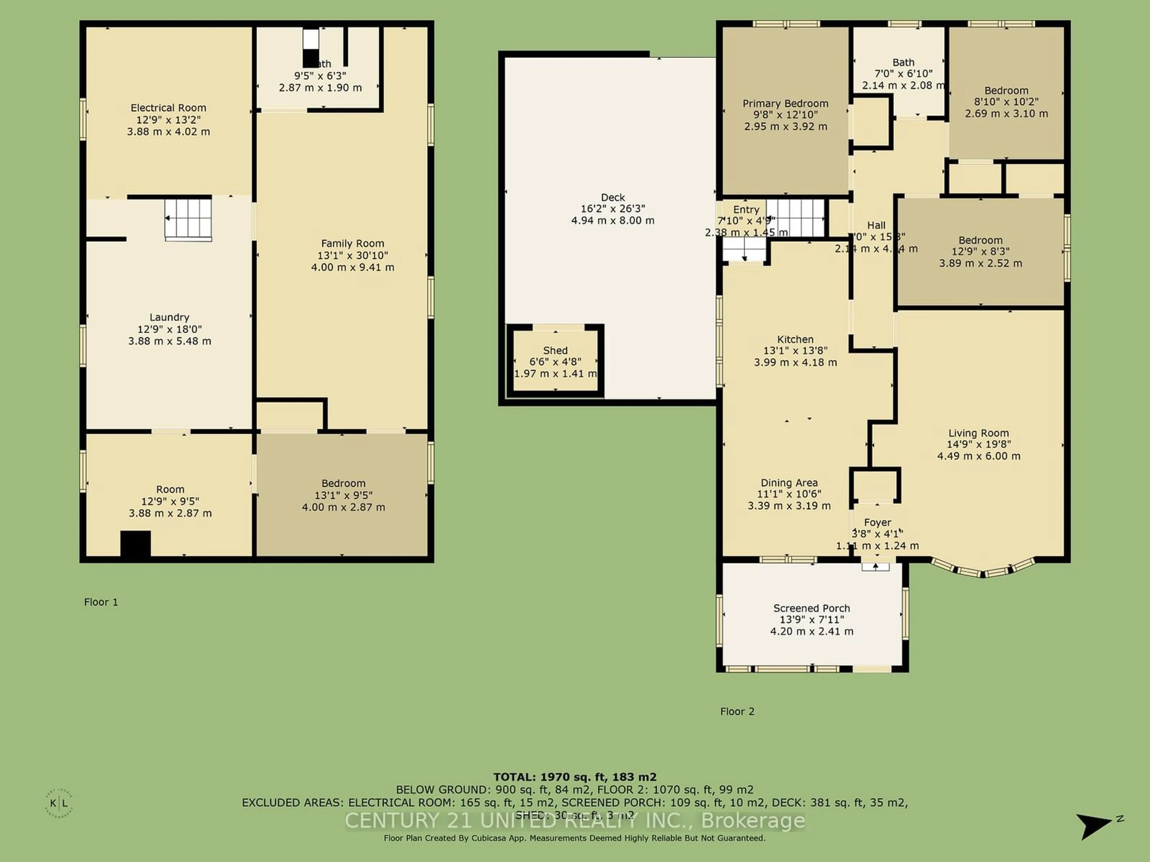 Floor plan for 892 Elmdale Cres, Peterborough Ontario K9H 6G2