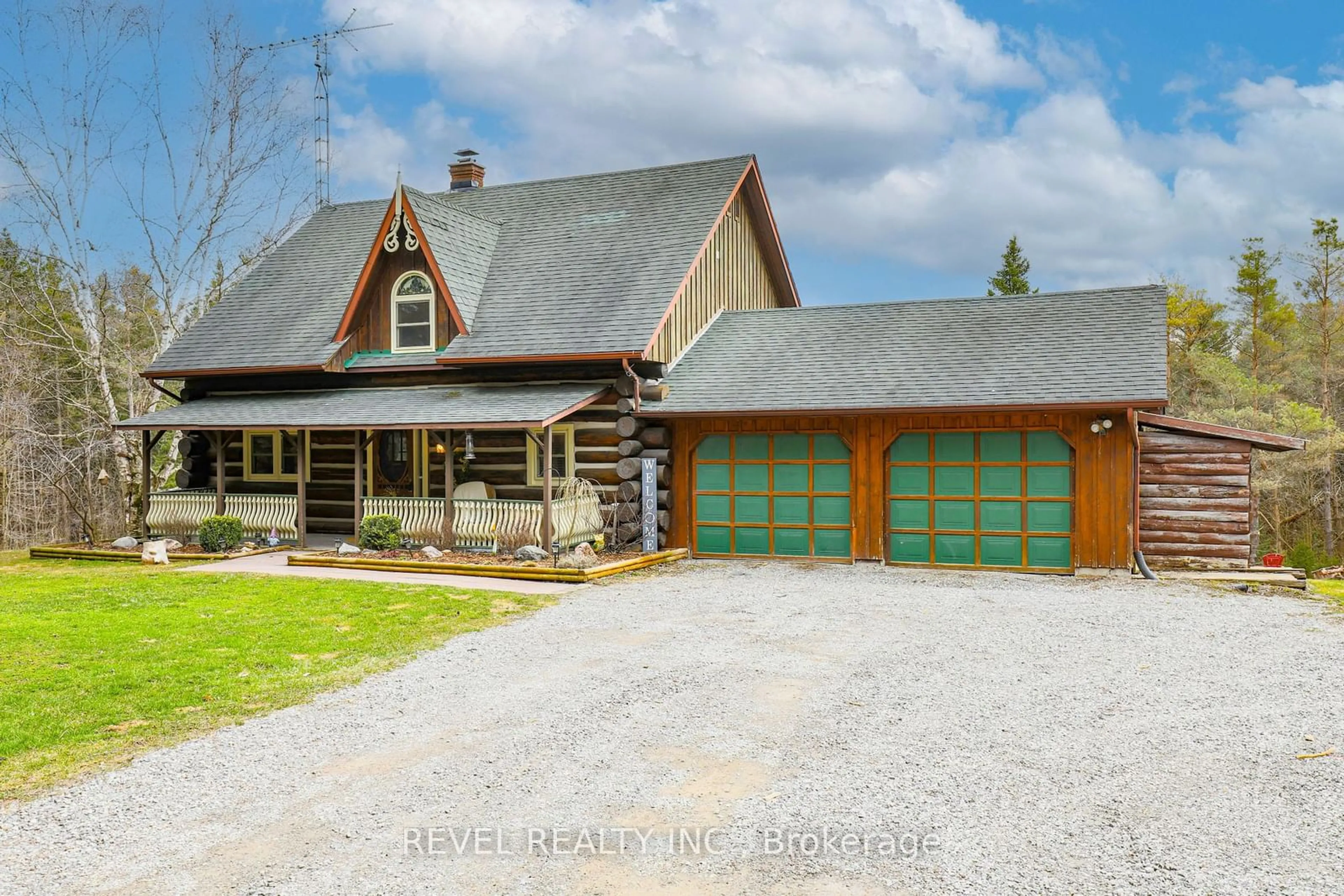 Frontside or backside of a home, cottage for 86 Four Points Rd, Kawartha Lakes Ontario K0M 1L0