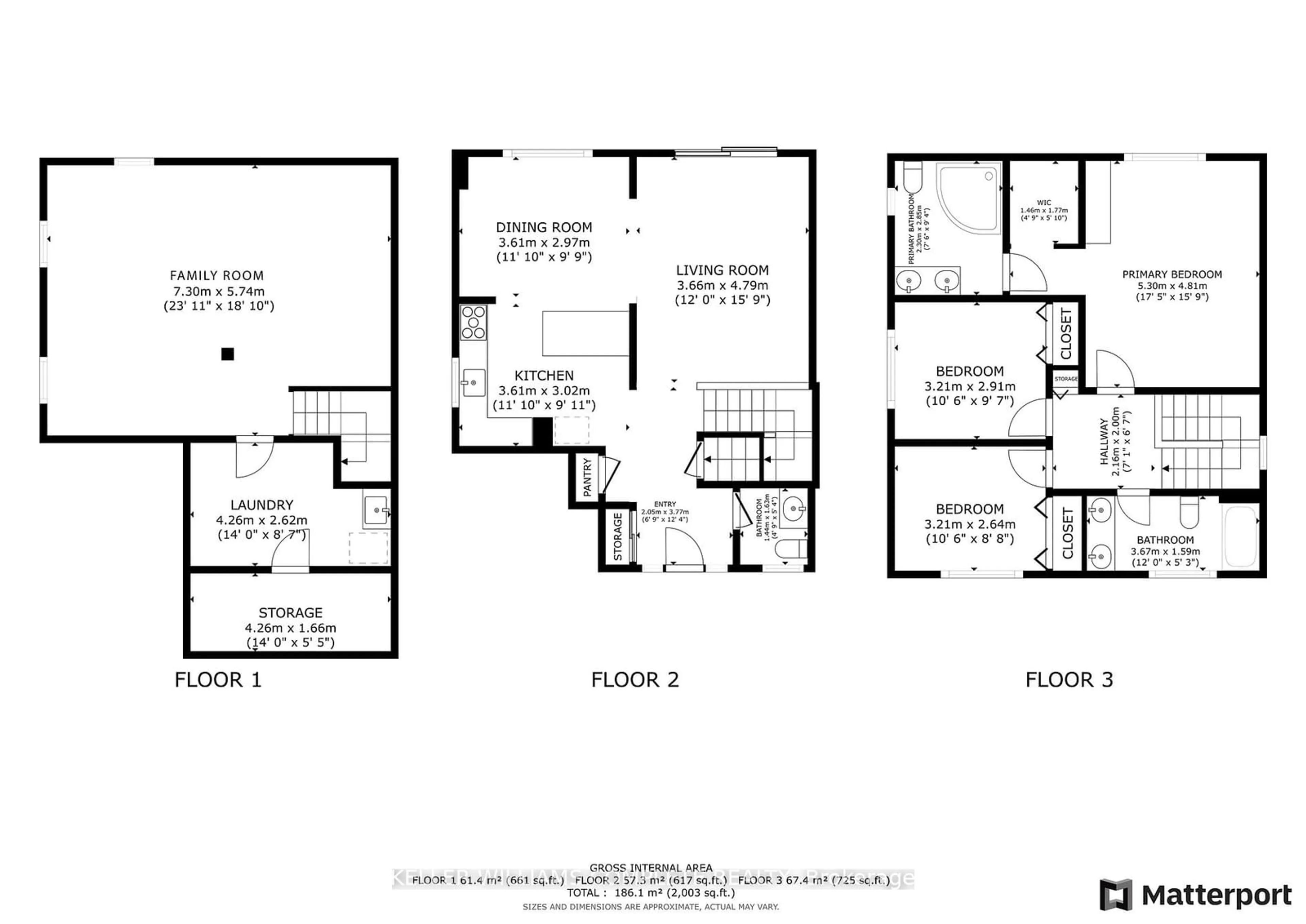 Floor plan for 76 Pinewarbler Dr, Hamilton Ontario L9A 4Z9