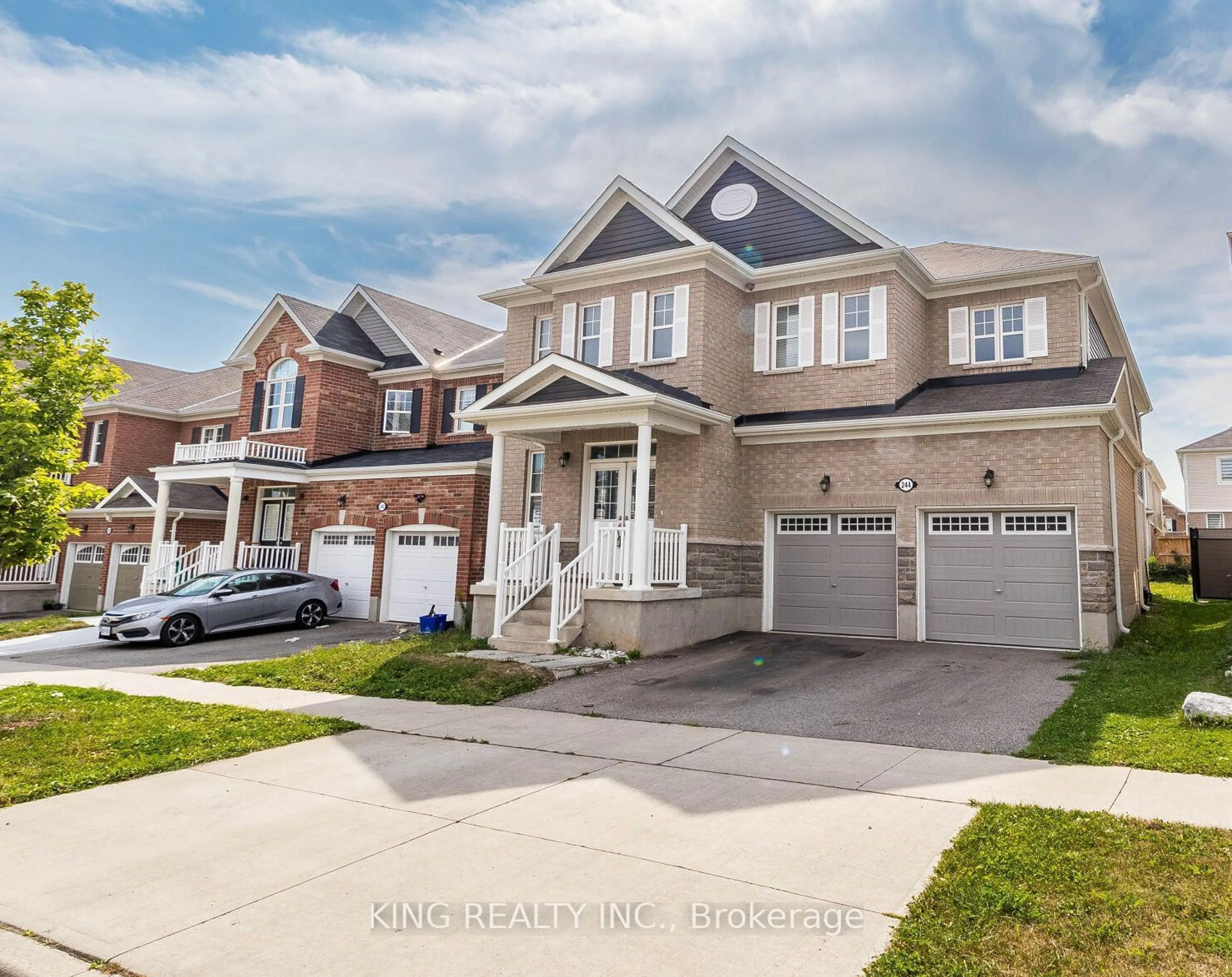 Frontside or backside of a home, the street view for 244 Ridge Rd, Cambridge Ontario N3E 0C2