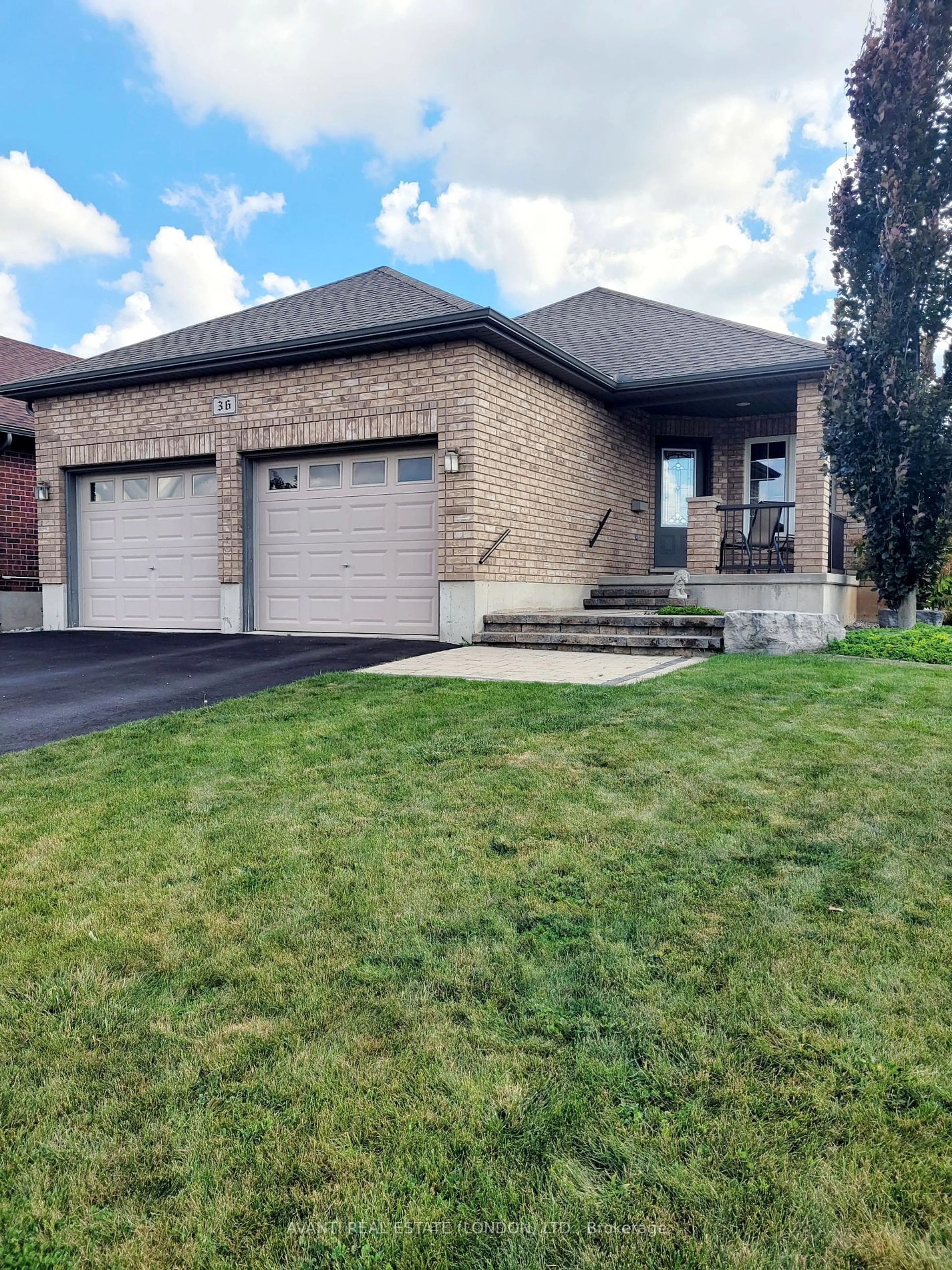 Frontside or backside of a home, cottage for 36 Watson Cres, St. Thomas Ontario N5P 4R2