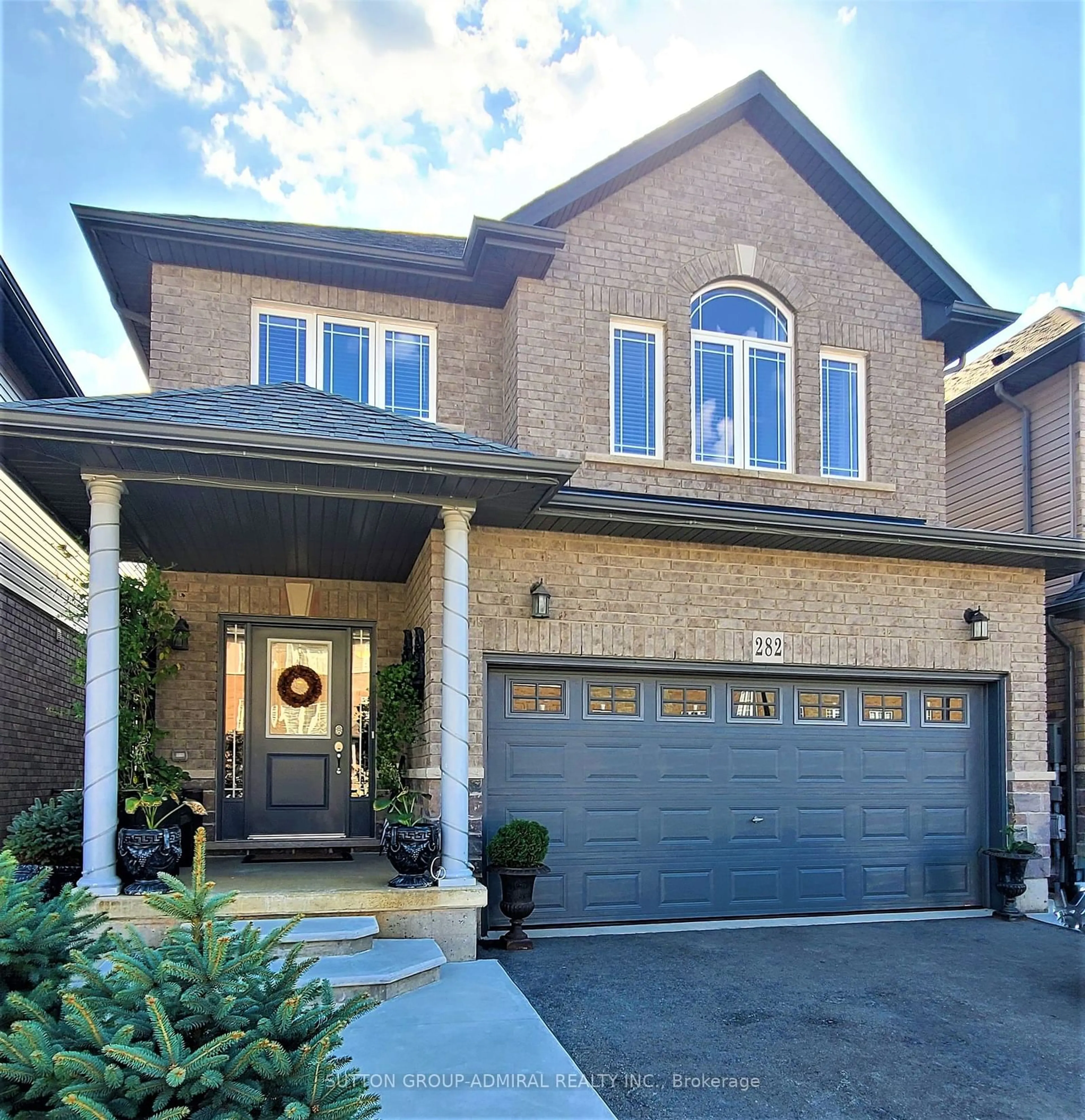 Home with brick exterior material for 282 Dalgleish Tr, Hamilton Ontario L0R 1P0