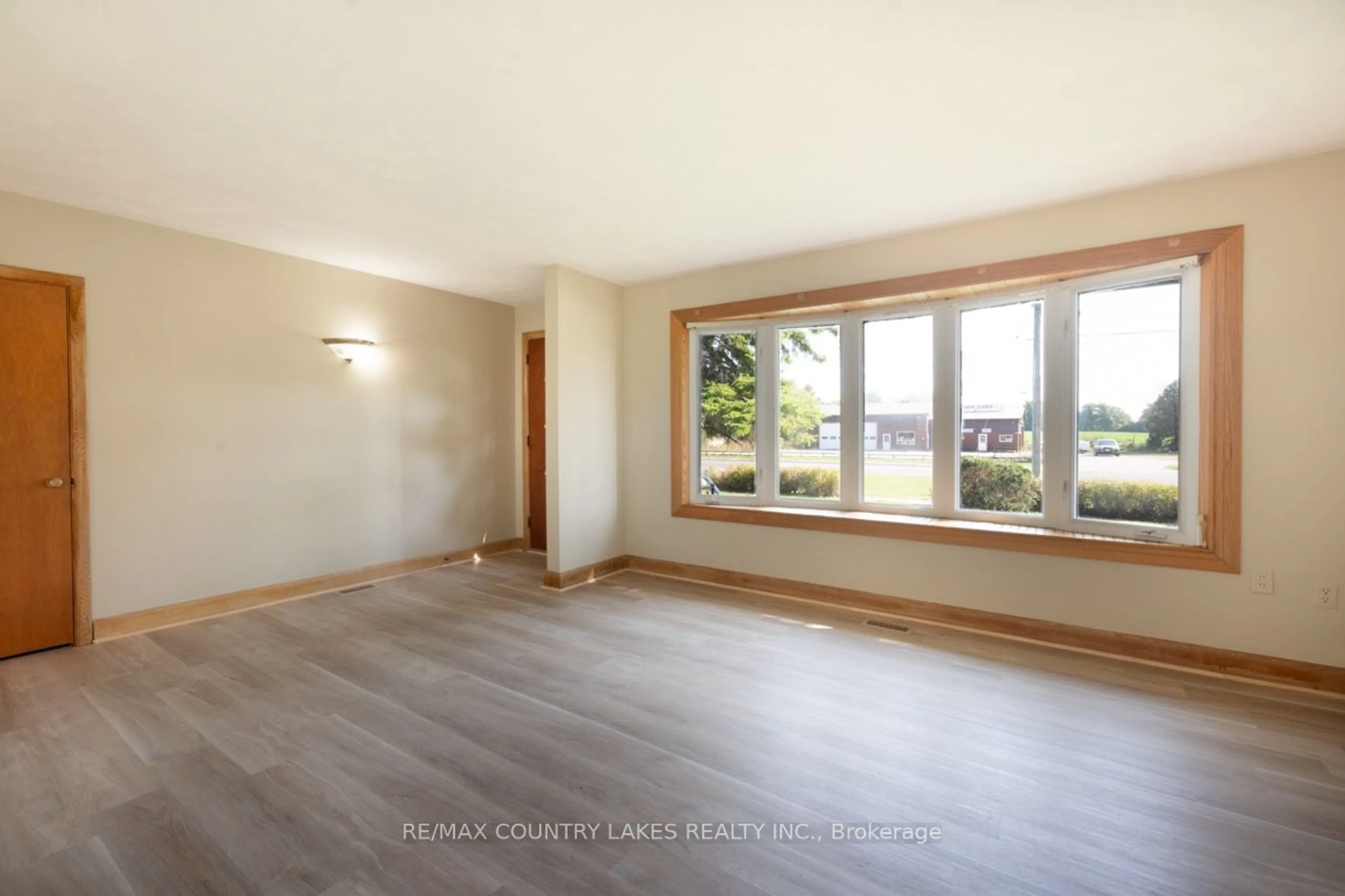 A pic of a room, wood floors for 895 Highway 7 Rd, Kawartha Lakes Ontario K0M 2M0