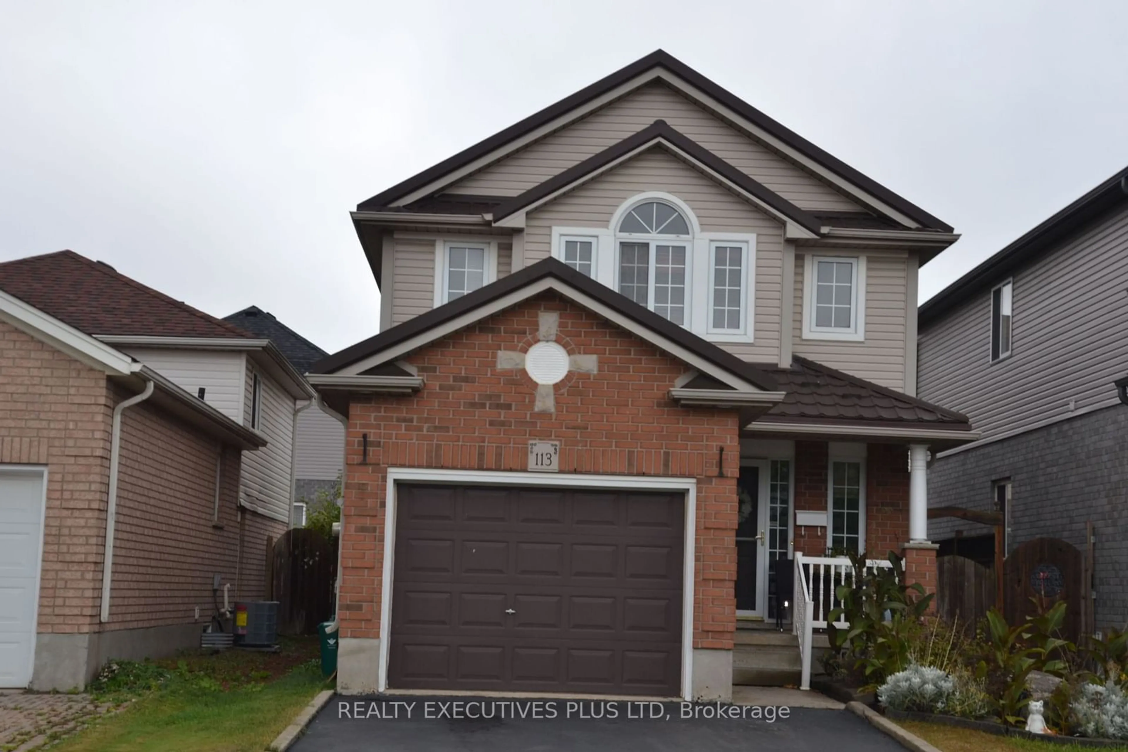 Frontside or backside of a home, the street view for 113 Green Gate Blvd, Cambridge Ontario N1T 2E2