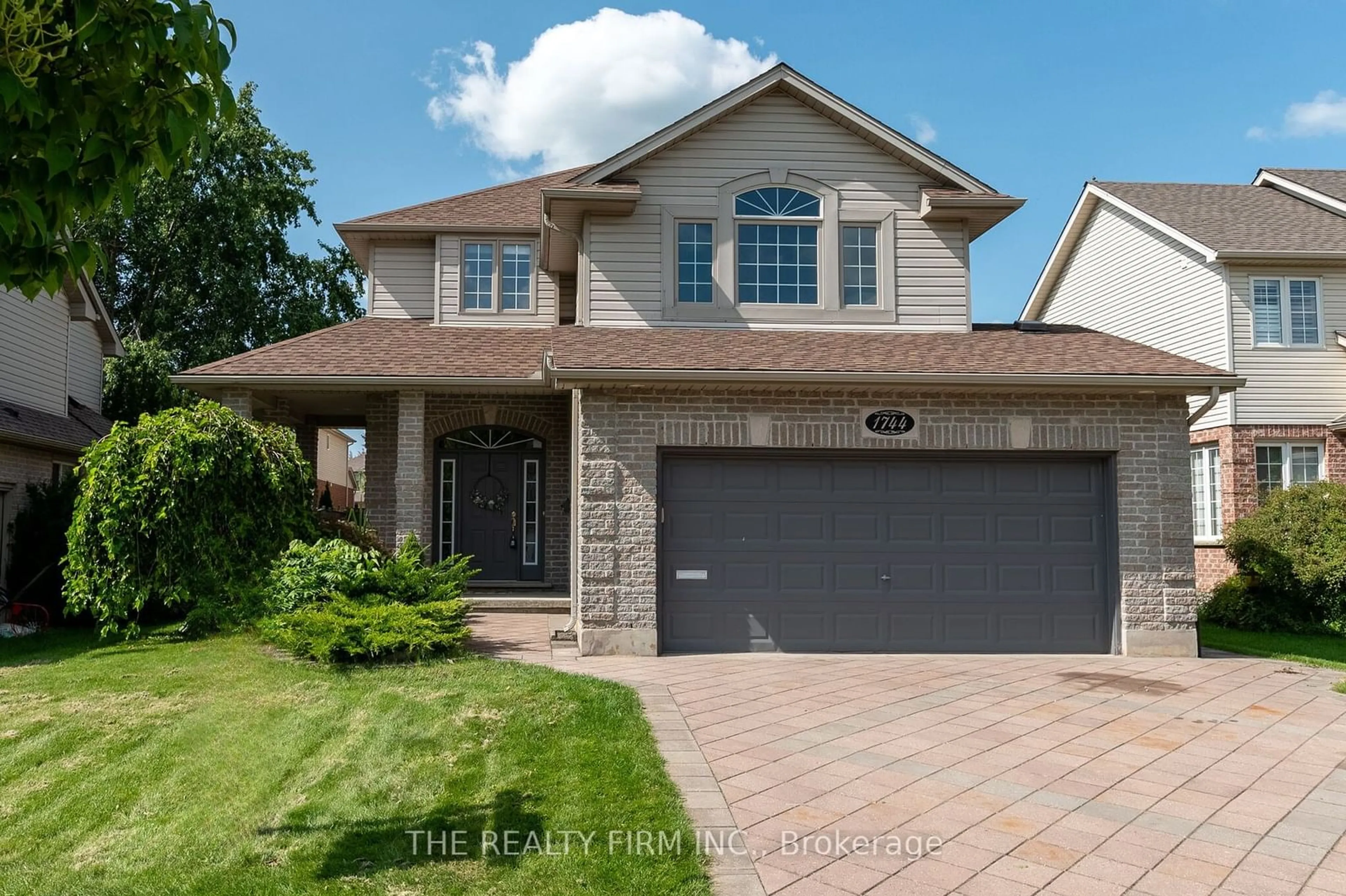 Frontside or backside of a home for 1744 Milestone Rd, London Ontario N5X 2E9