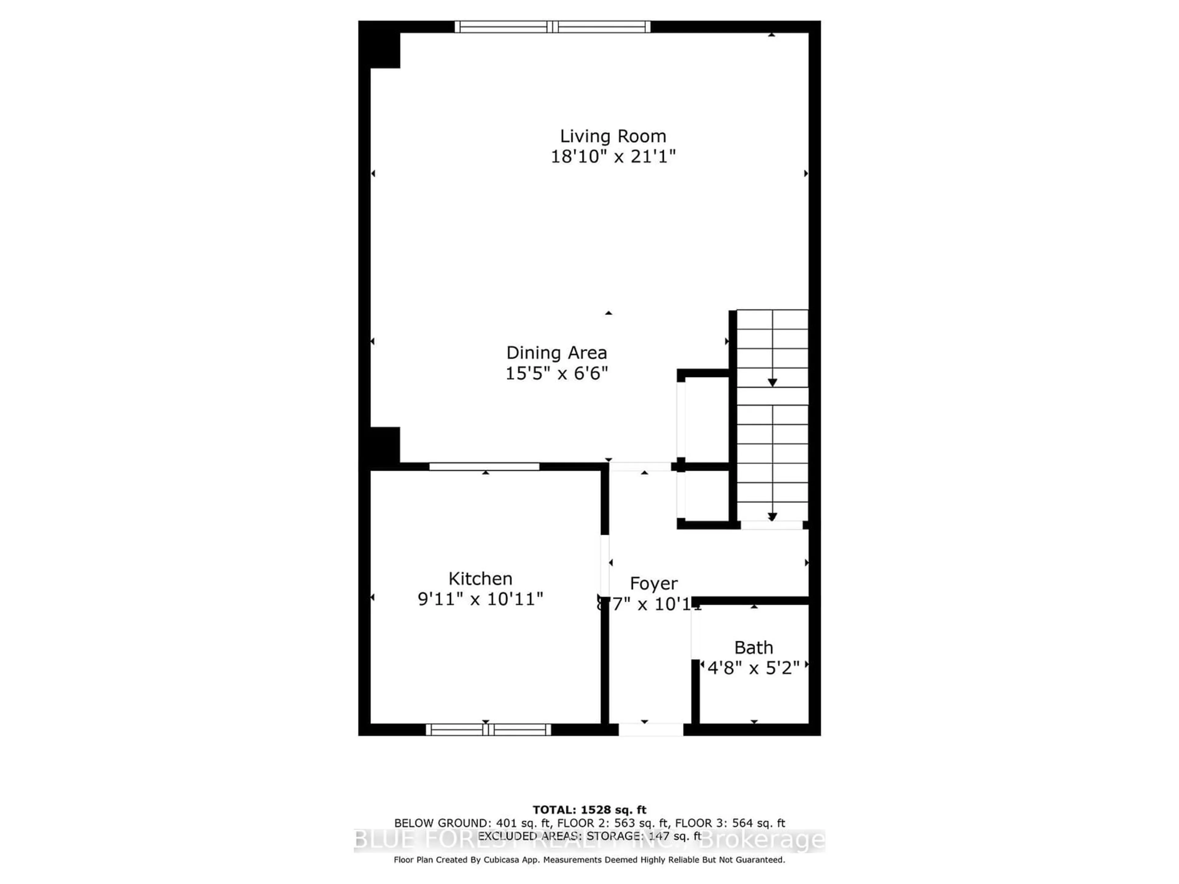 Floor plan for 450 Pond Mills Rd #9, London Ontario N5Z 4X2