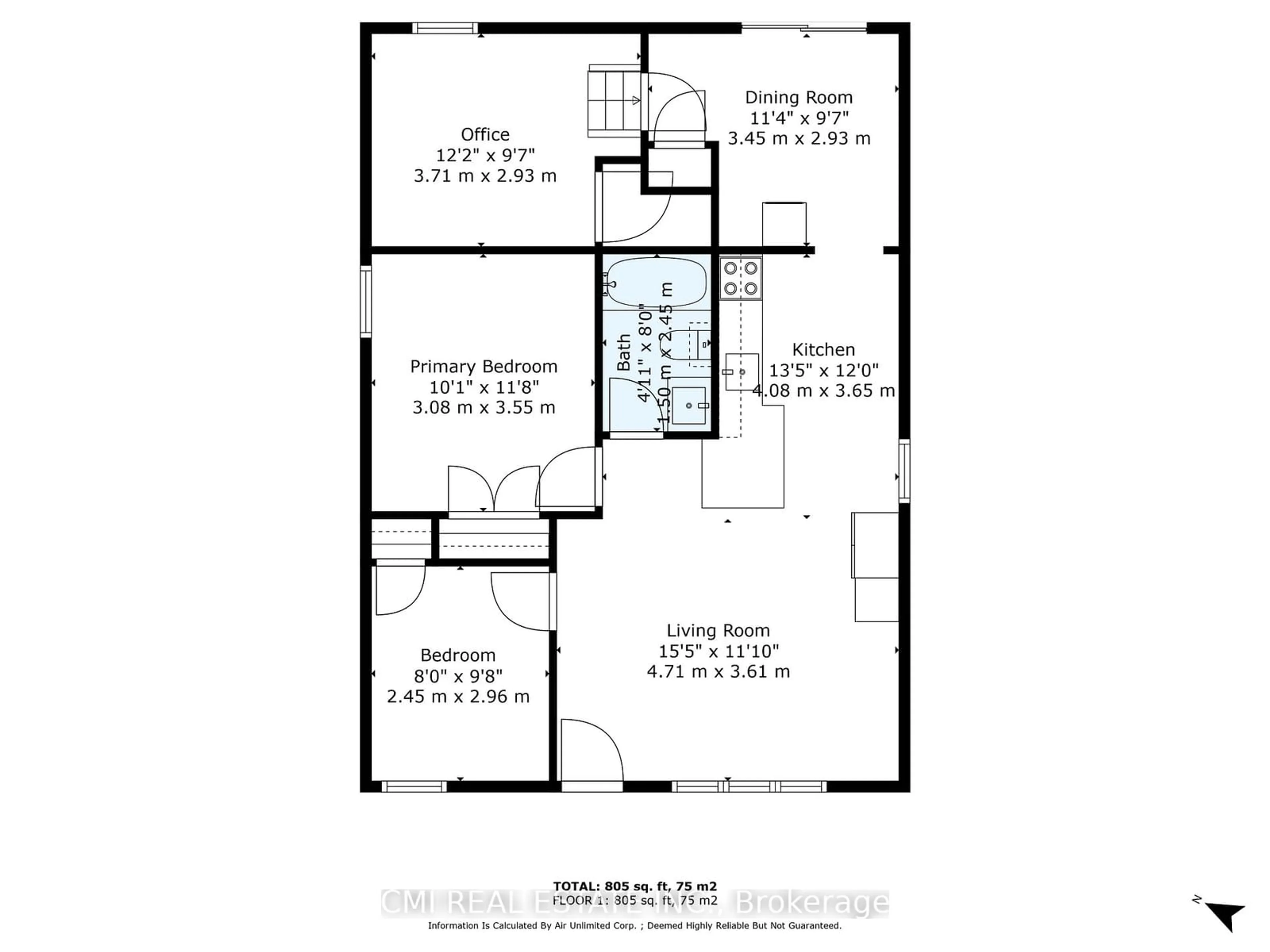 Floor plan for 1226 Wigle Ave, Windsor Ontario N9C 3N1