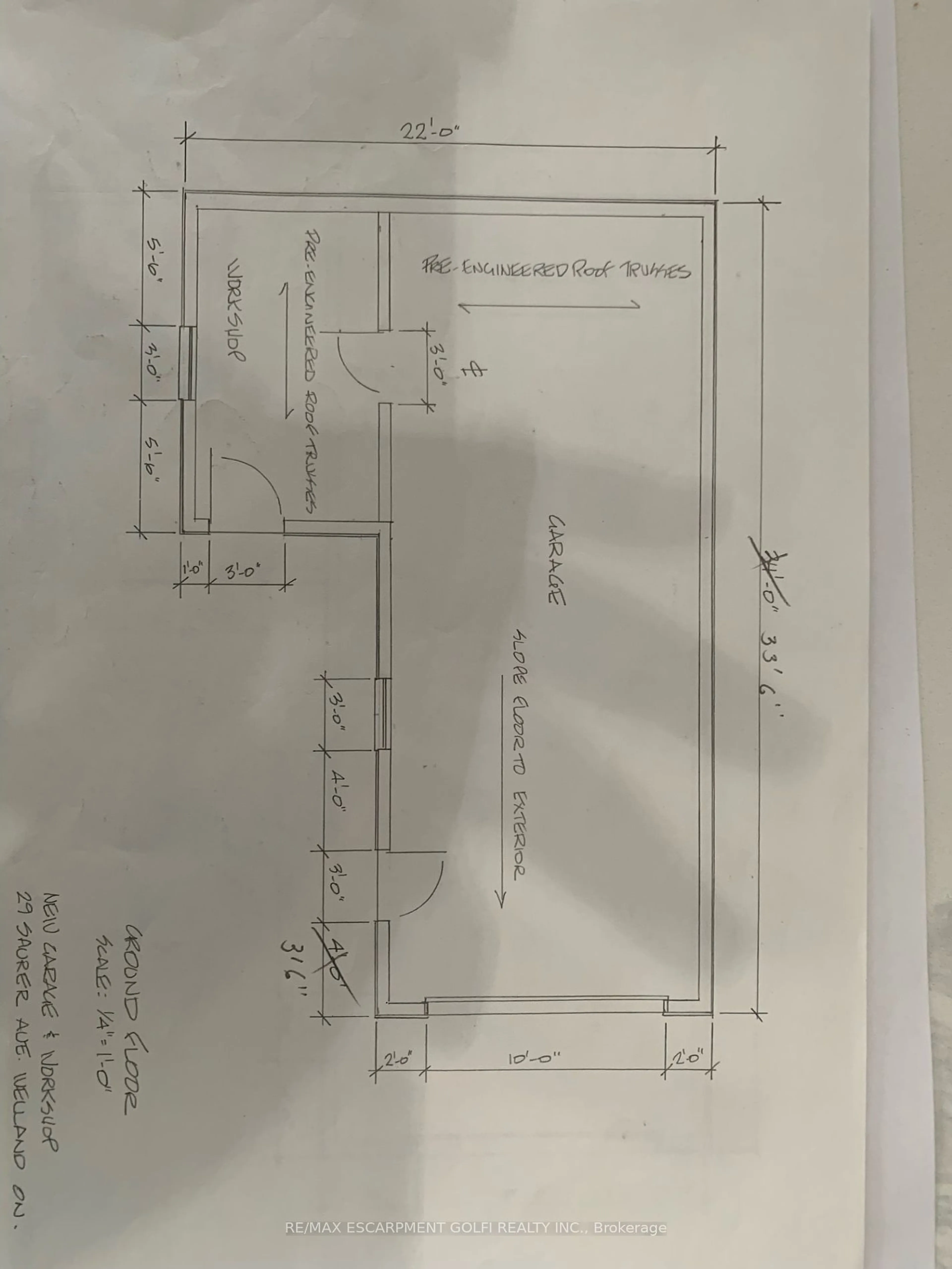 Floor plan for 29 Sauer Ave, Welland Ontario L3B 5H3