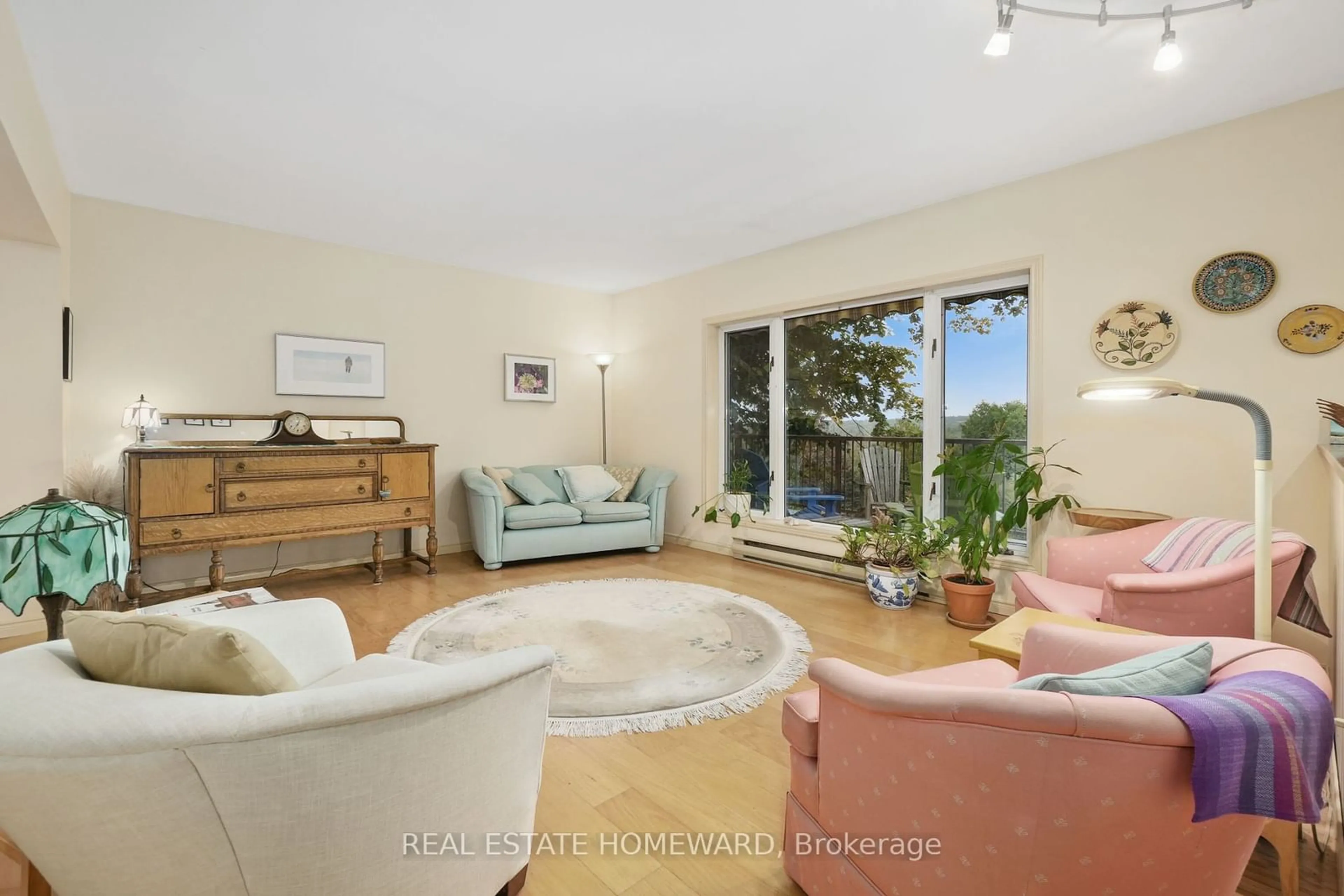 Living room, wood floors for 494 Red Cloud School Rd, Cramahe Ontario K0K 3K0