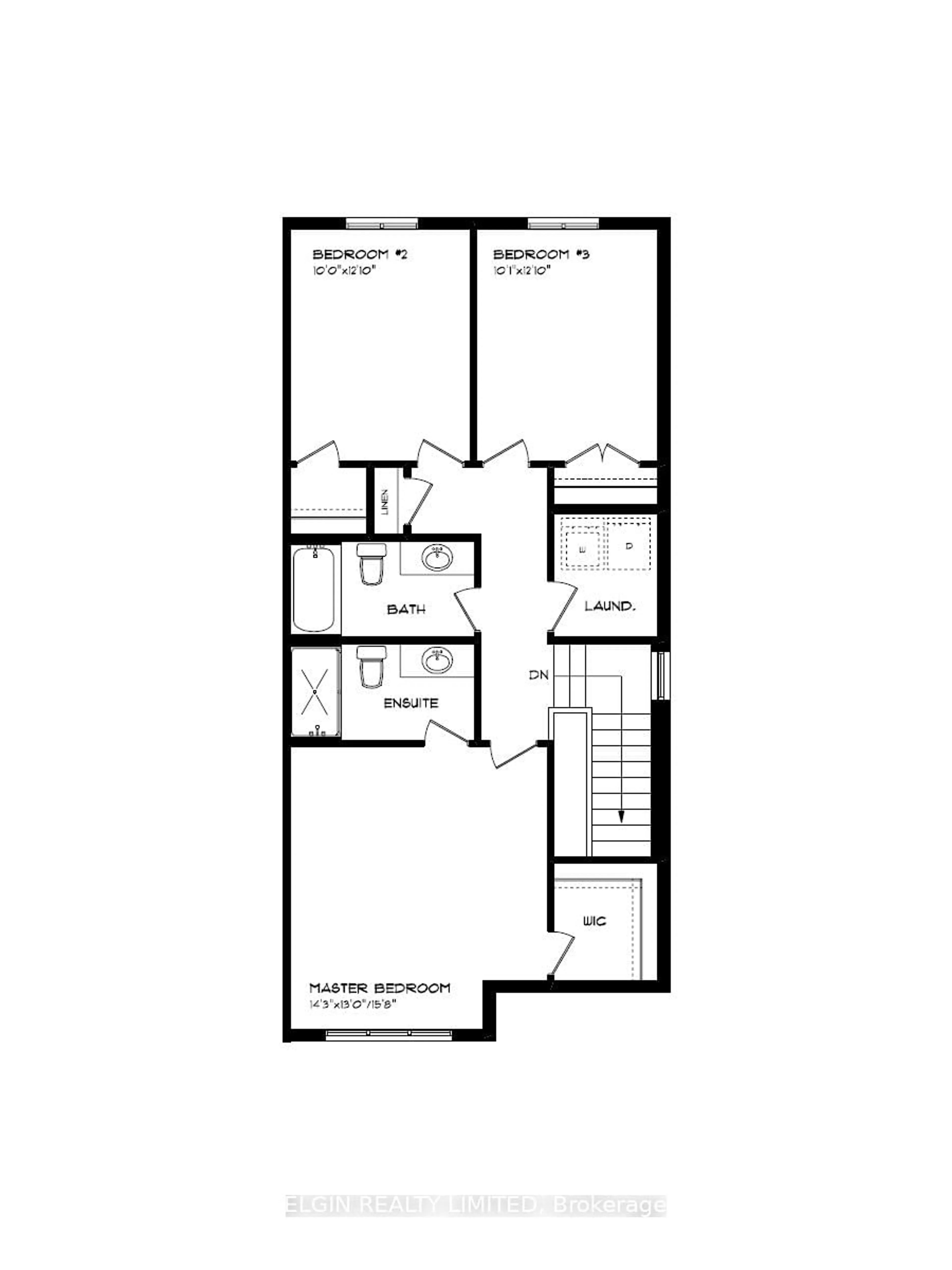 Floor plan for 45 BRAUN Ave, Tillsonburg Ontario N4G 0K5