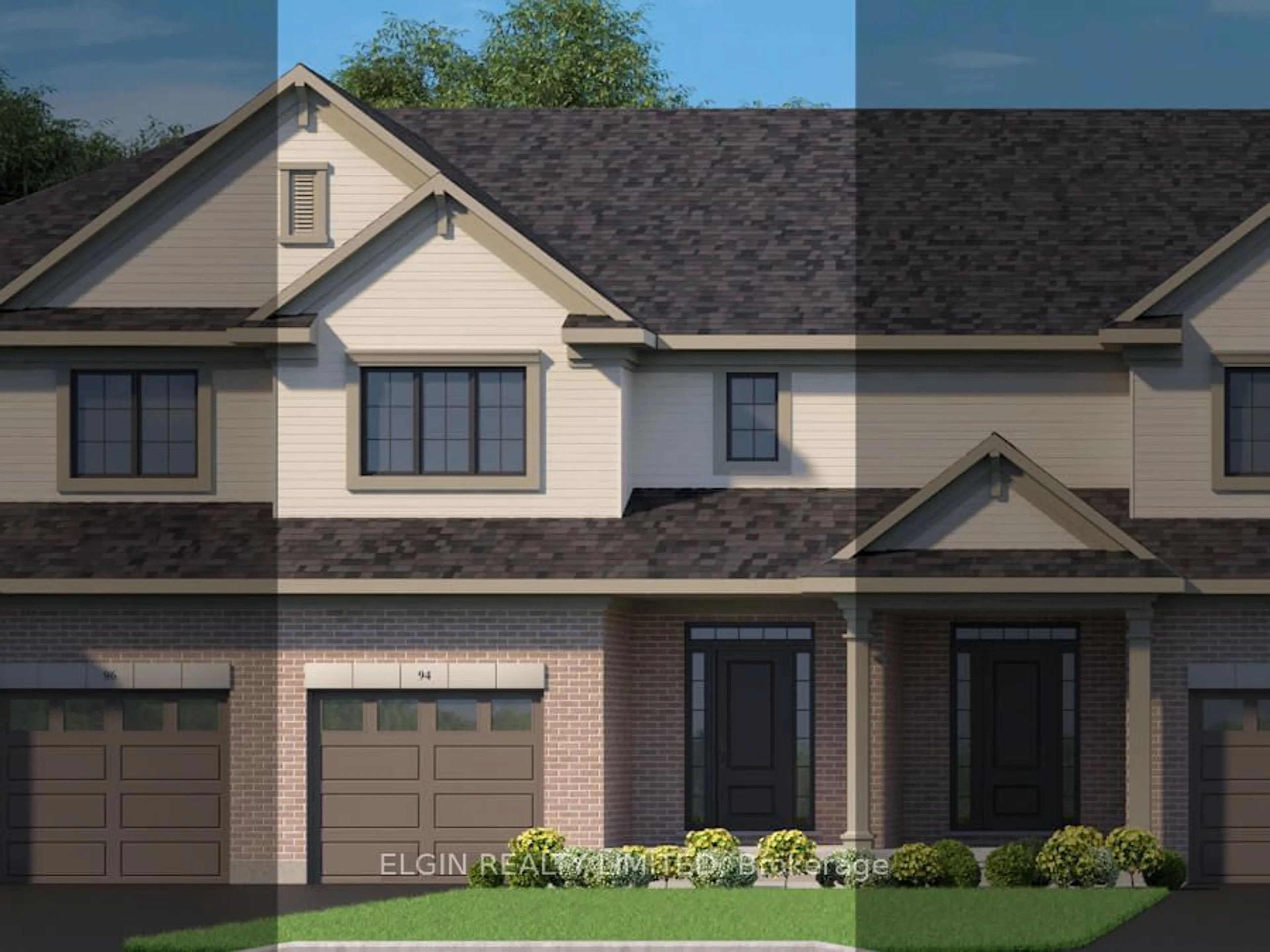 Home with brick exterior material for 223 Renaissance Dr, St. Thomas Ontario N5R 0P9