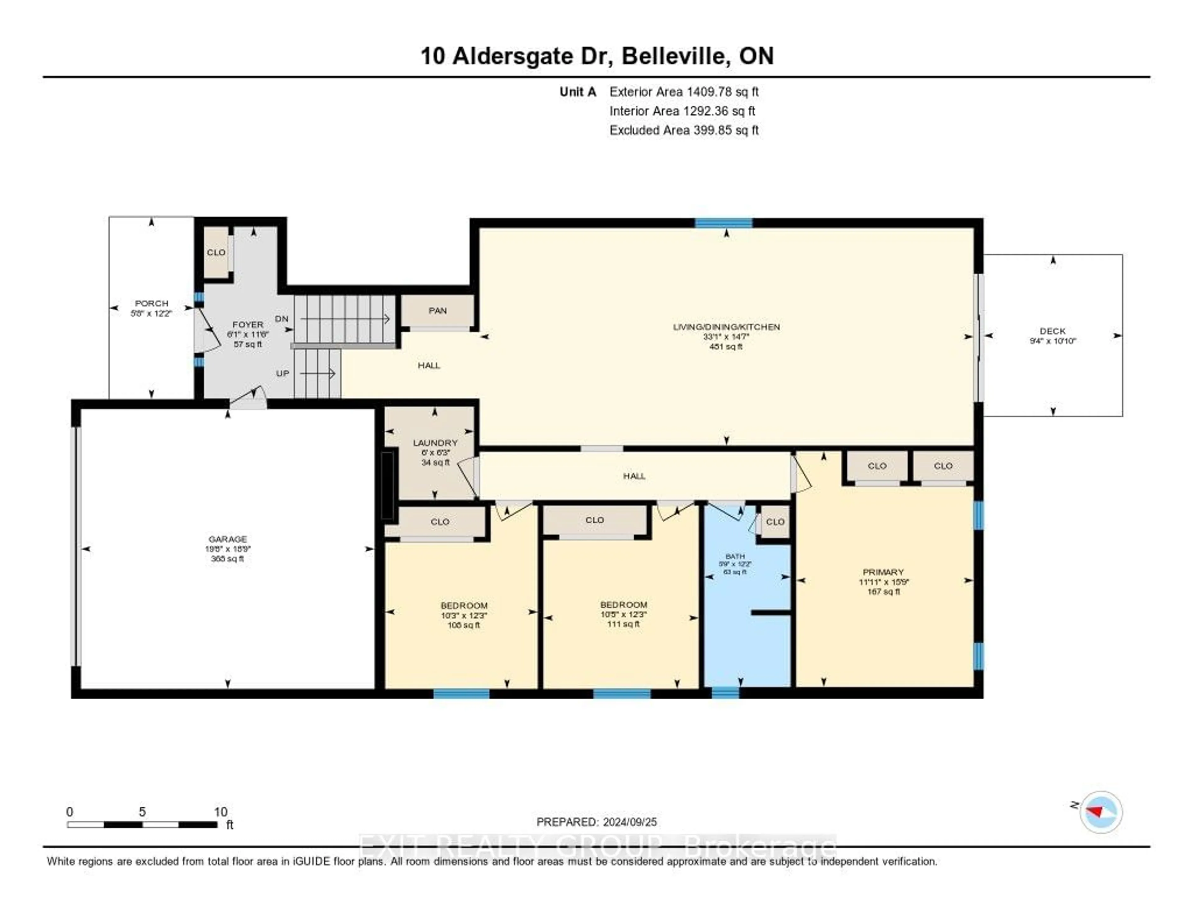 Floor plan for 10 Aldersgate Dr, Belleville Ontario K8P 0C4