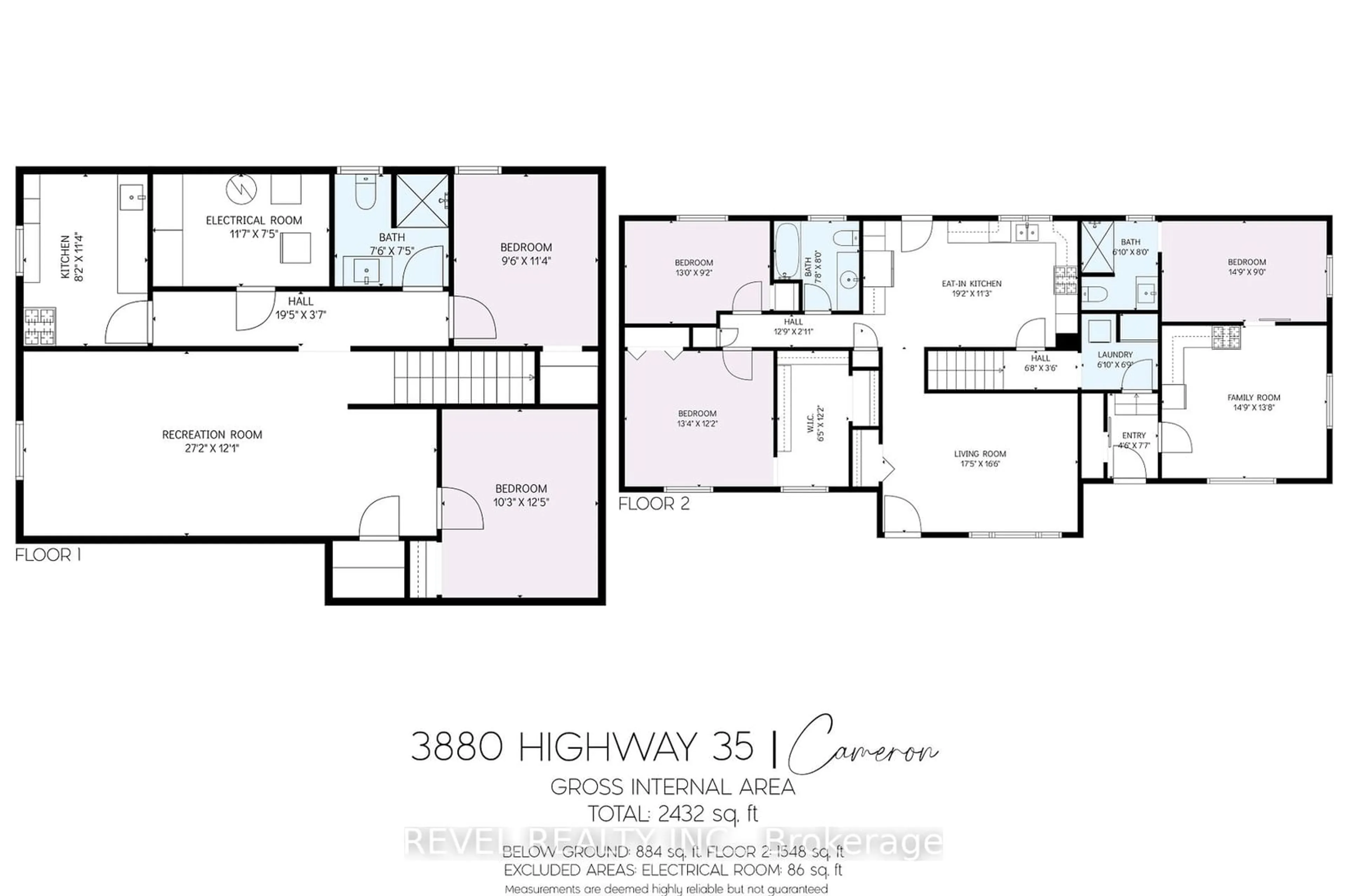 Floor plan for 3880 Highway 35, Kawartha Lakes Ontario K0M 1G0