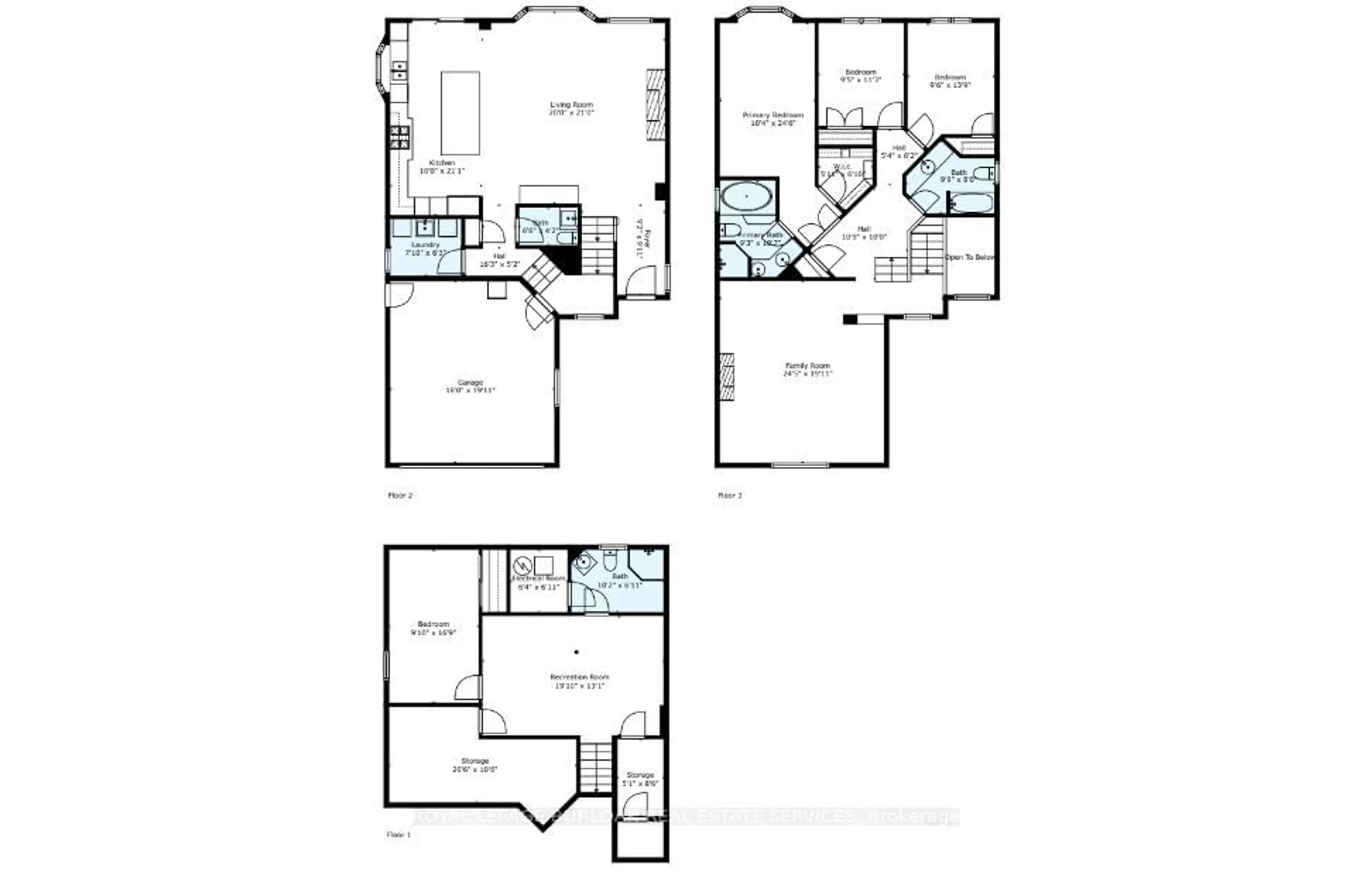 Floor plan for 96 Laurendale Ave, Hamilton Ontario L0R 2H3