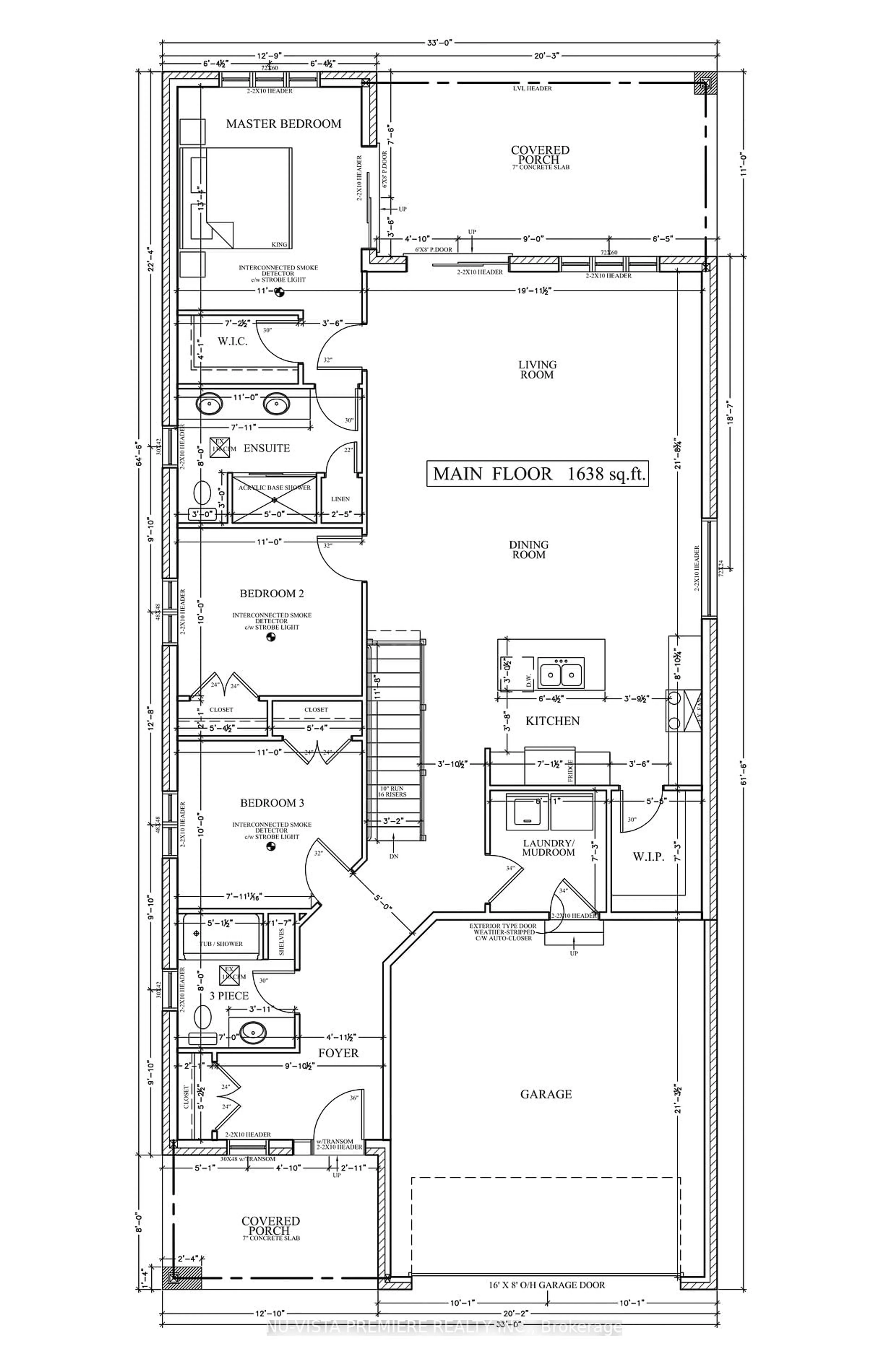 Floor plan for 236 GREENE St, South Huron Ontario N0M 1S2