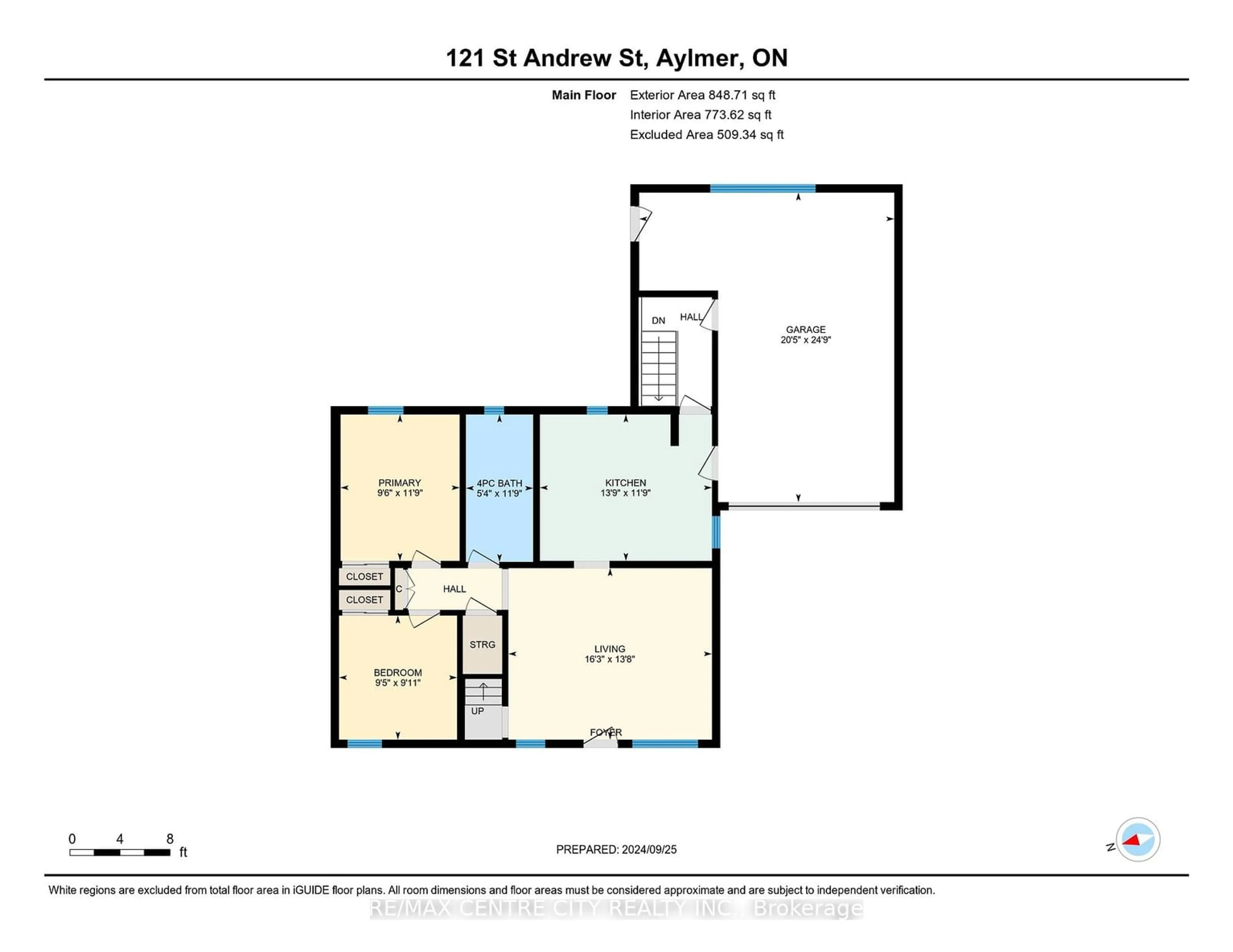 Floor plan for 121 St Andrew St, Aylmer Ontario N5H 2N2