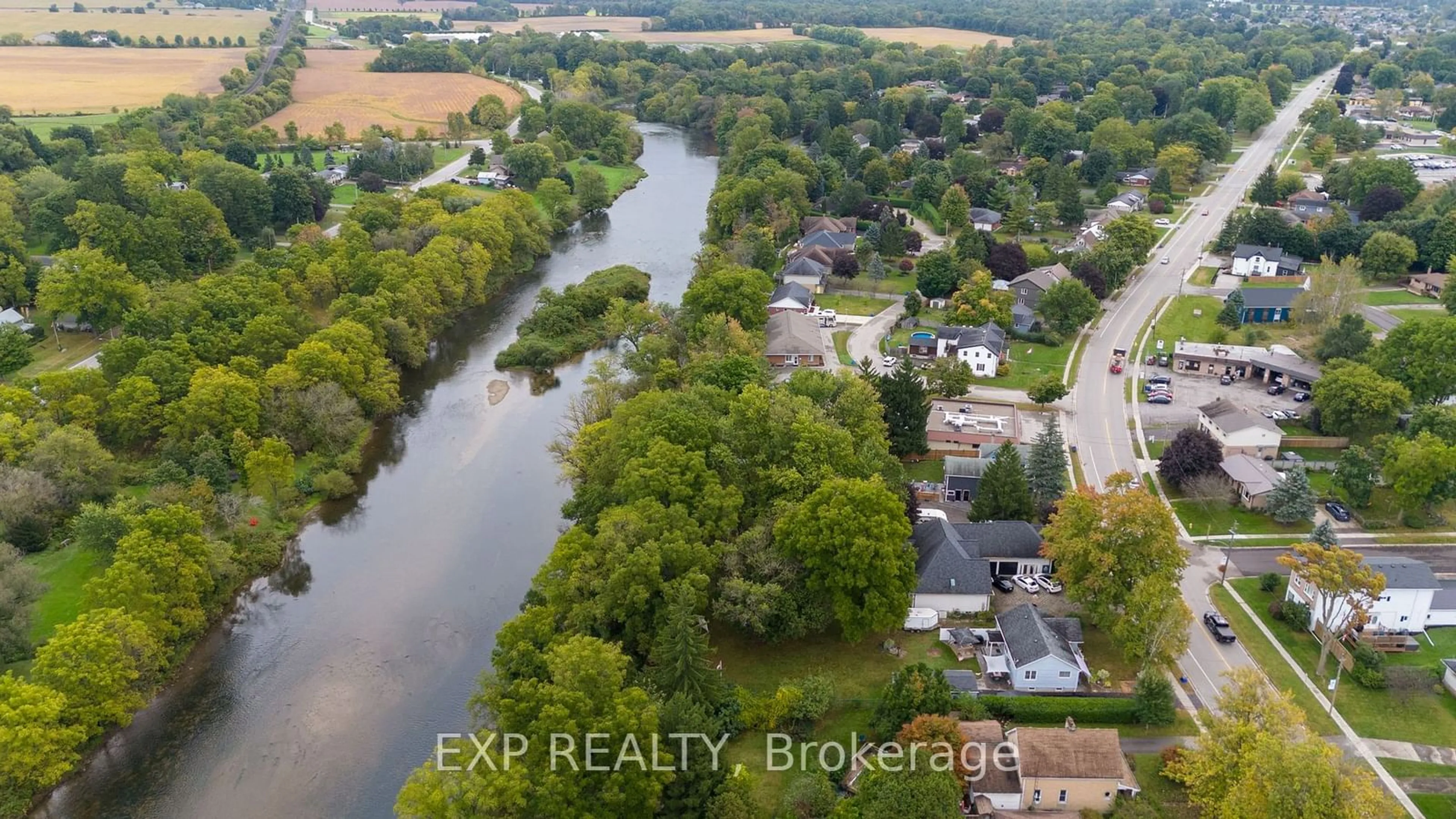 A pic from exterior of the house or condo, the view of lake or river for 4118 Hamilton Rd, Thames Centre Ontario N0L 1G2