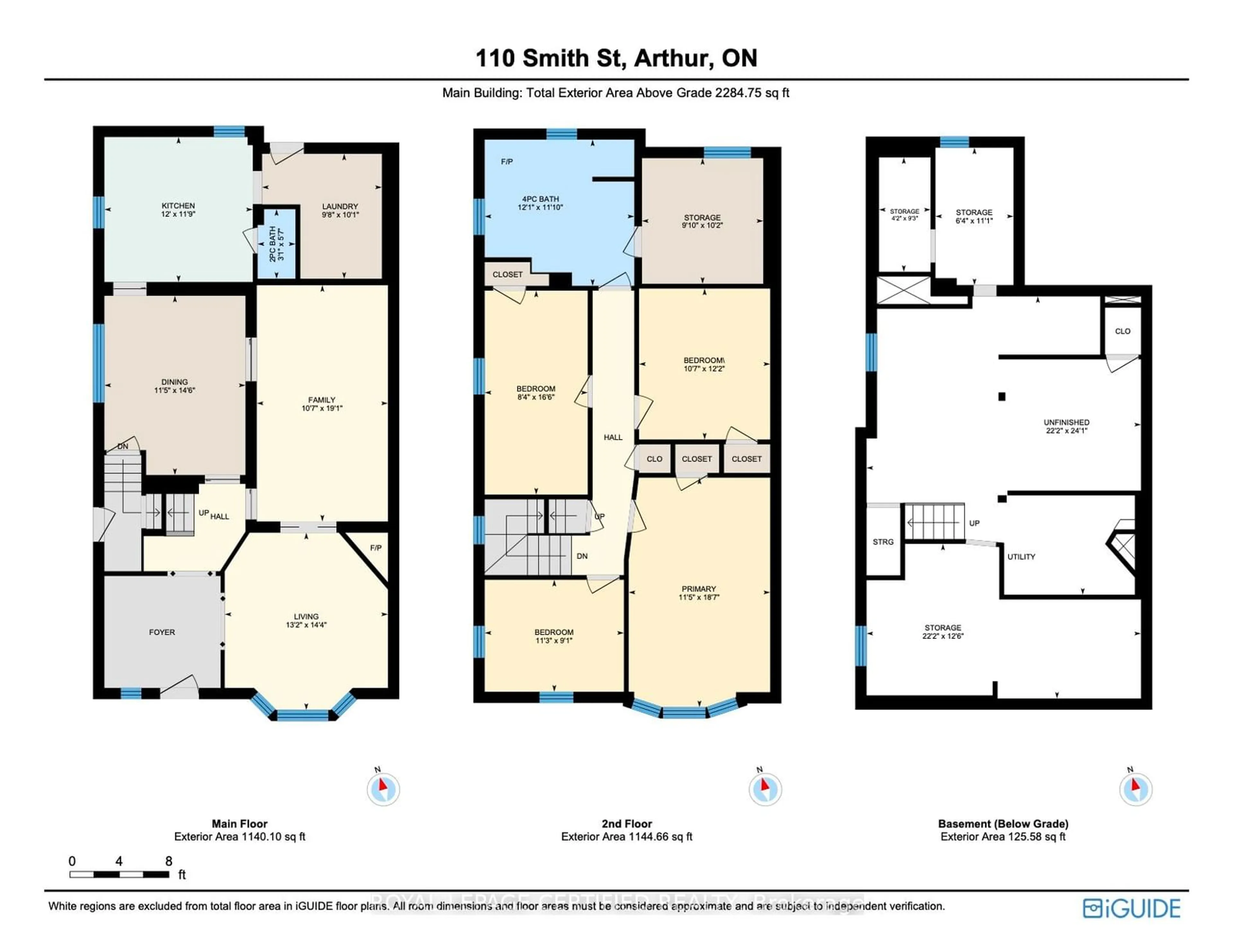 Floor plan for 110 Smith St, Wellington North Ontario N0G 1A0