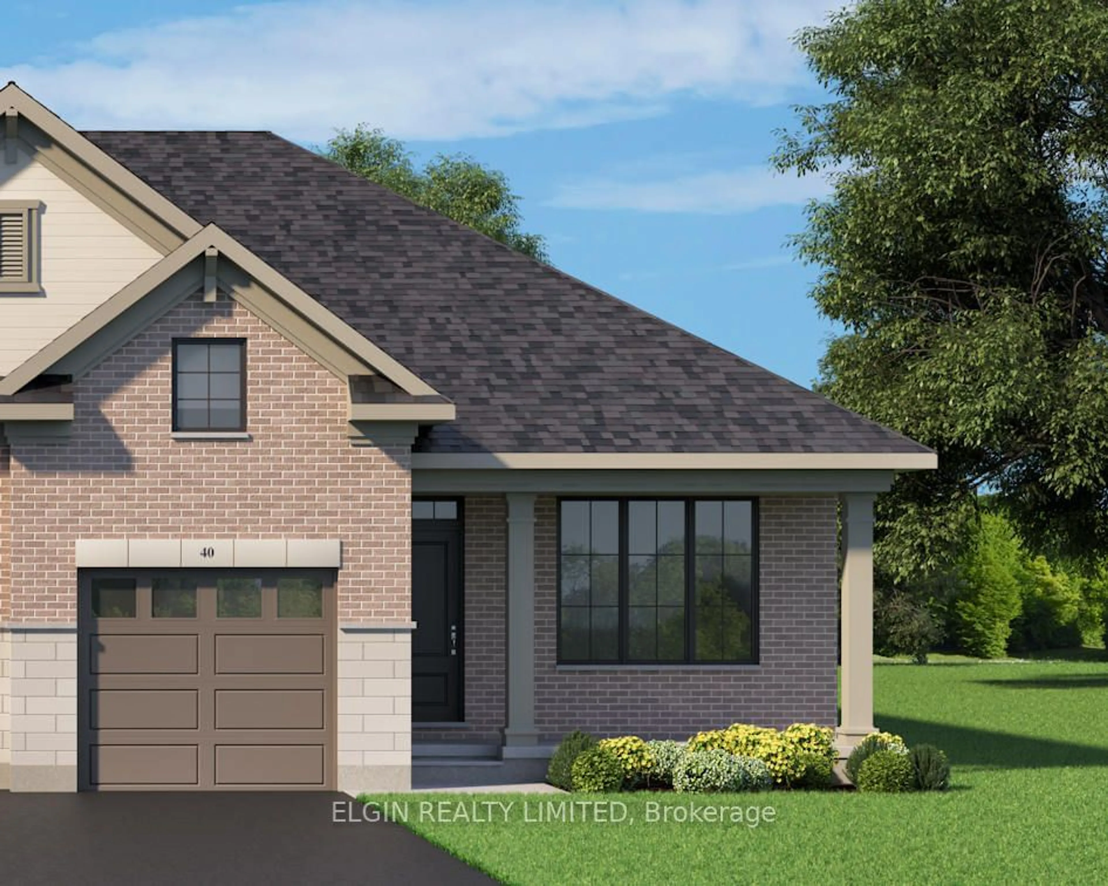 Home with brick exterior material for 40 Dunning Way, St. Thomas Ontario N5R 0P7