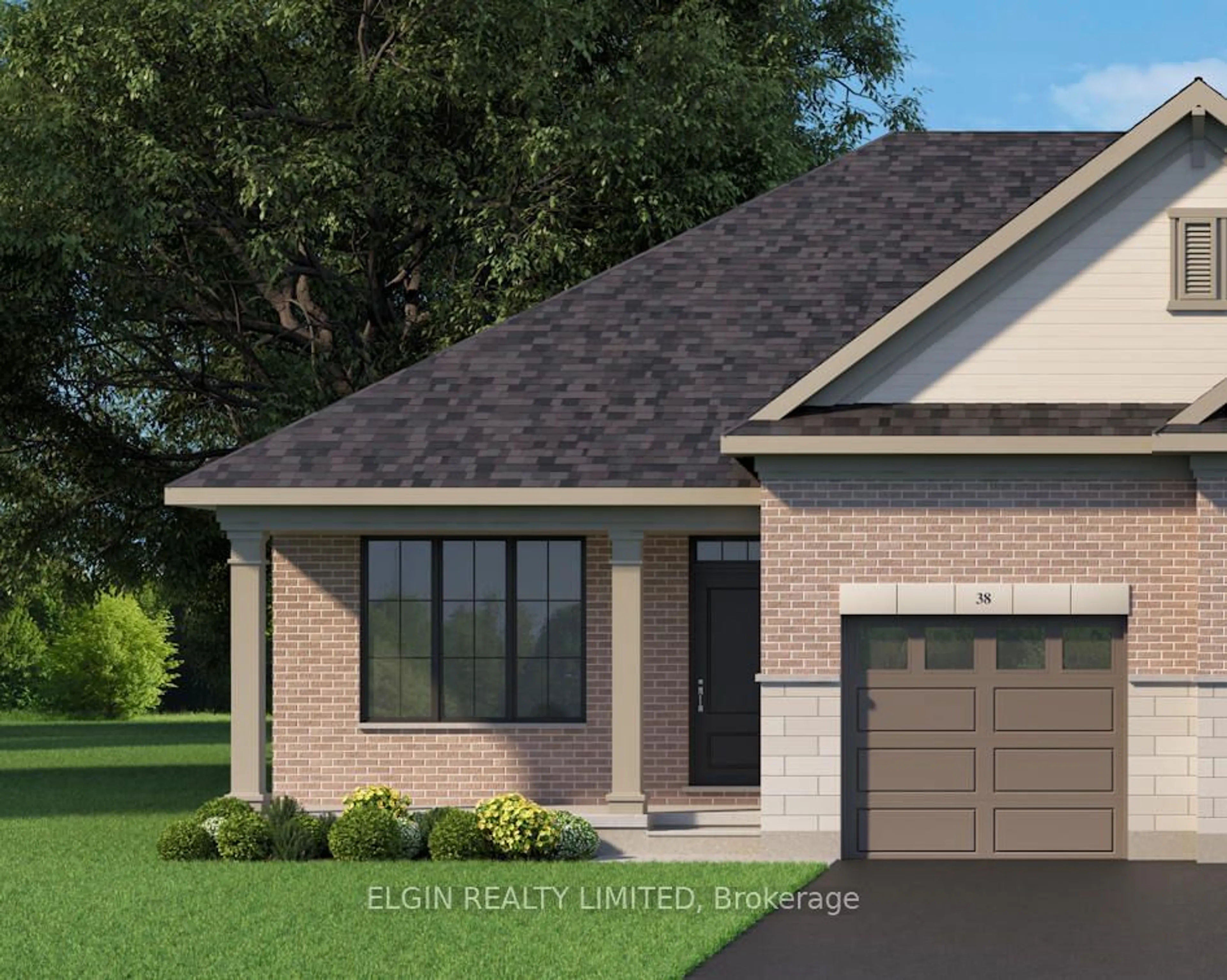 Home with brick exterior material for 38 Dunning Way, St. Thomas Ontario N5R 0P7