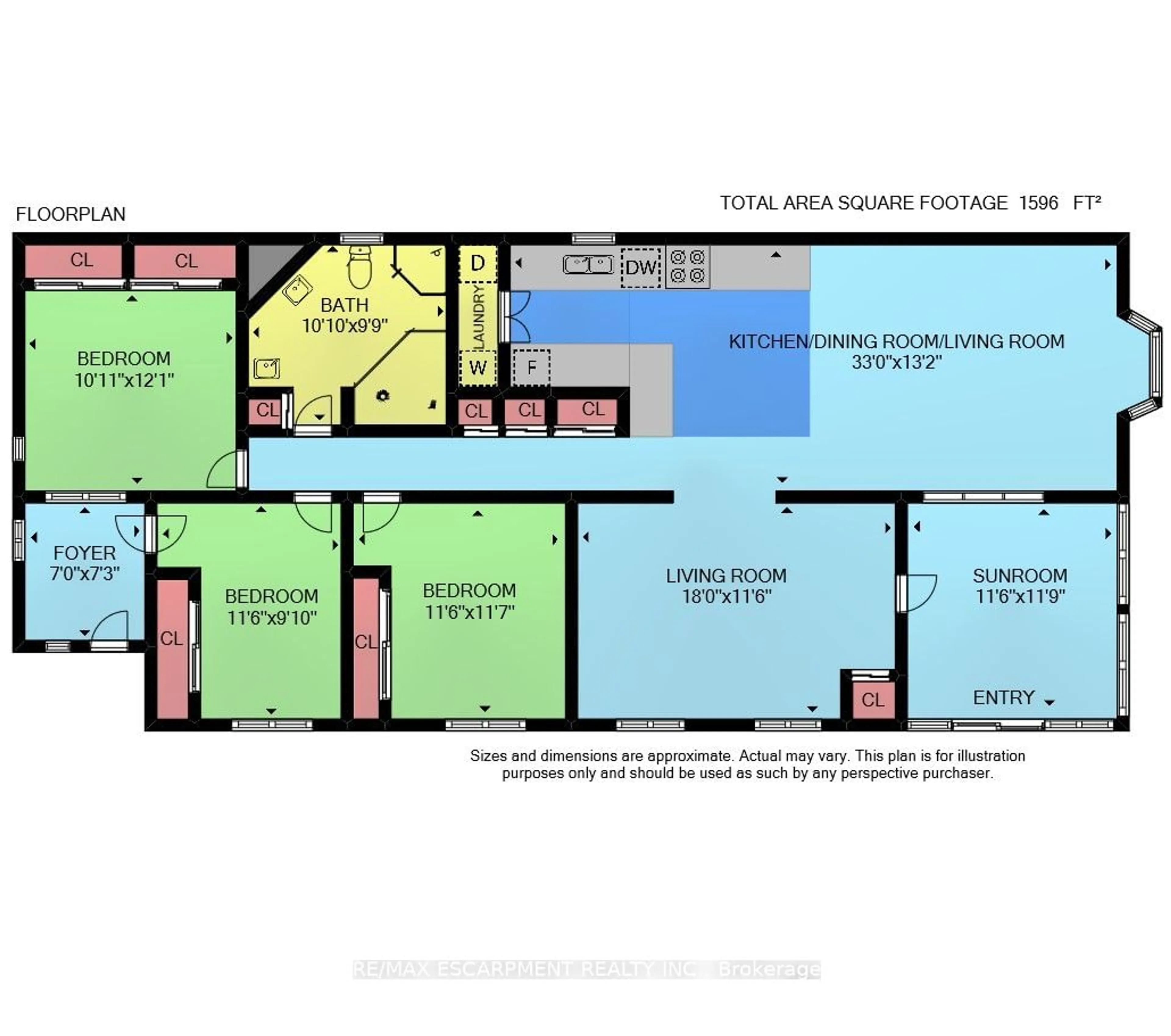 Floor plan for 3033 Townline Rd #184, Fort Erie Ontario L0S 1S1