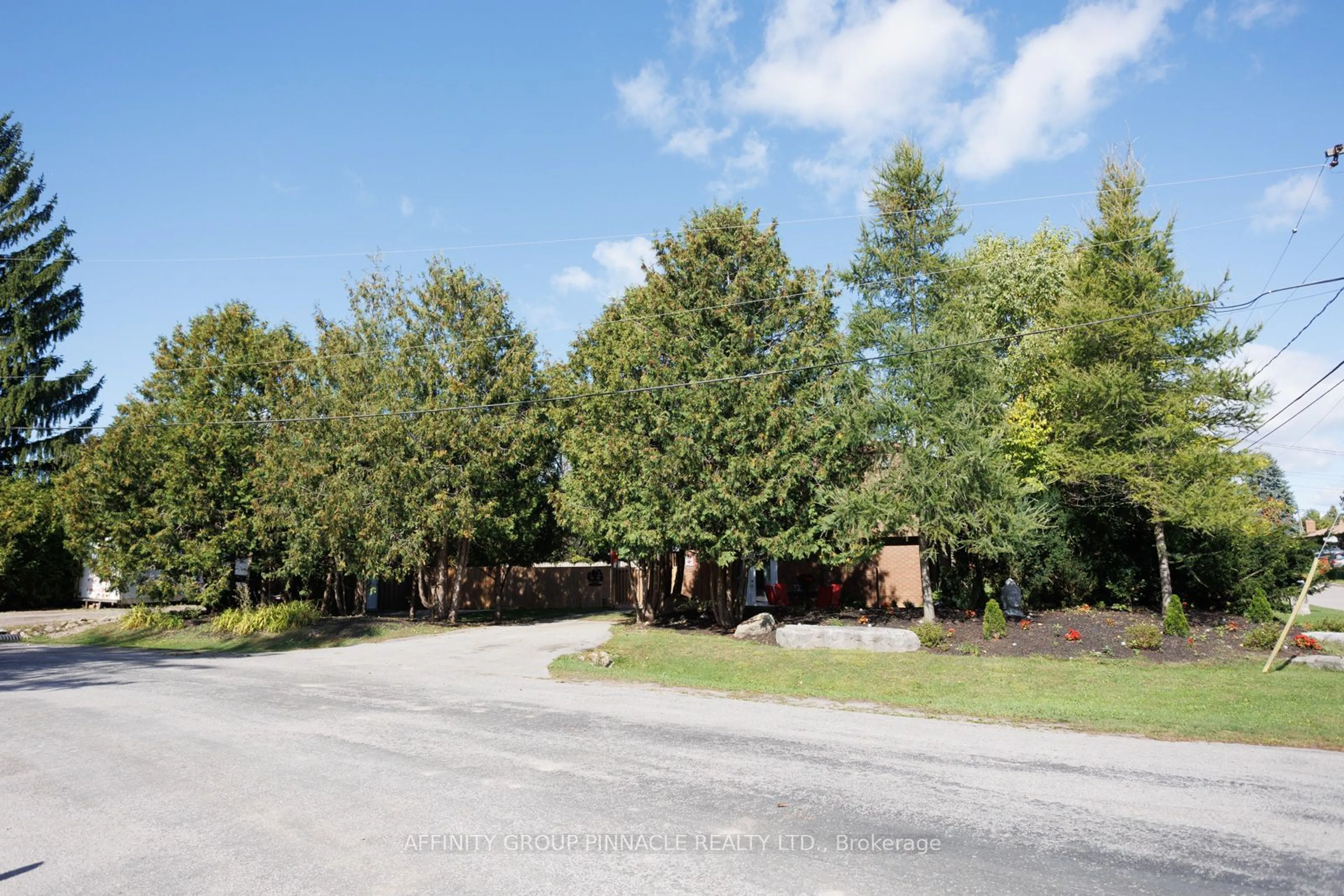 A pic from exterior of the house or condo, the street view for 1 Hopkins Rd, Kawartha Lakes Ontario K9V 5G9