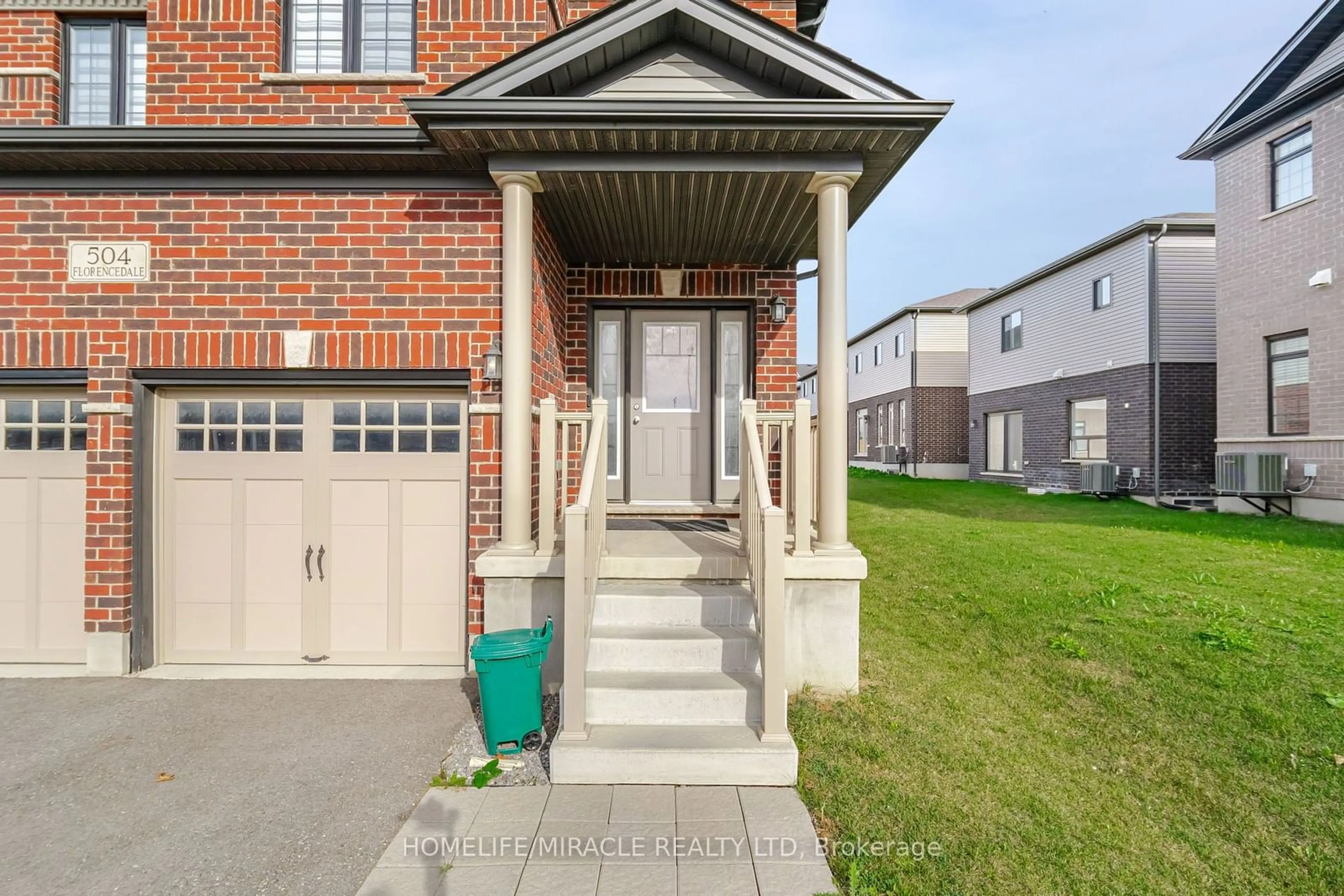 Home with brick exterior material for 504 Florencedale Cres, Kitchener Ontario N2R 0N3