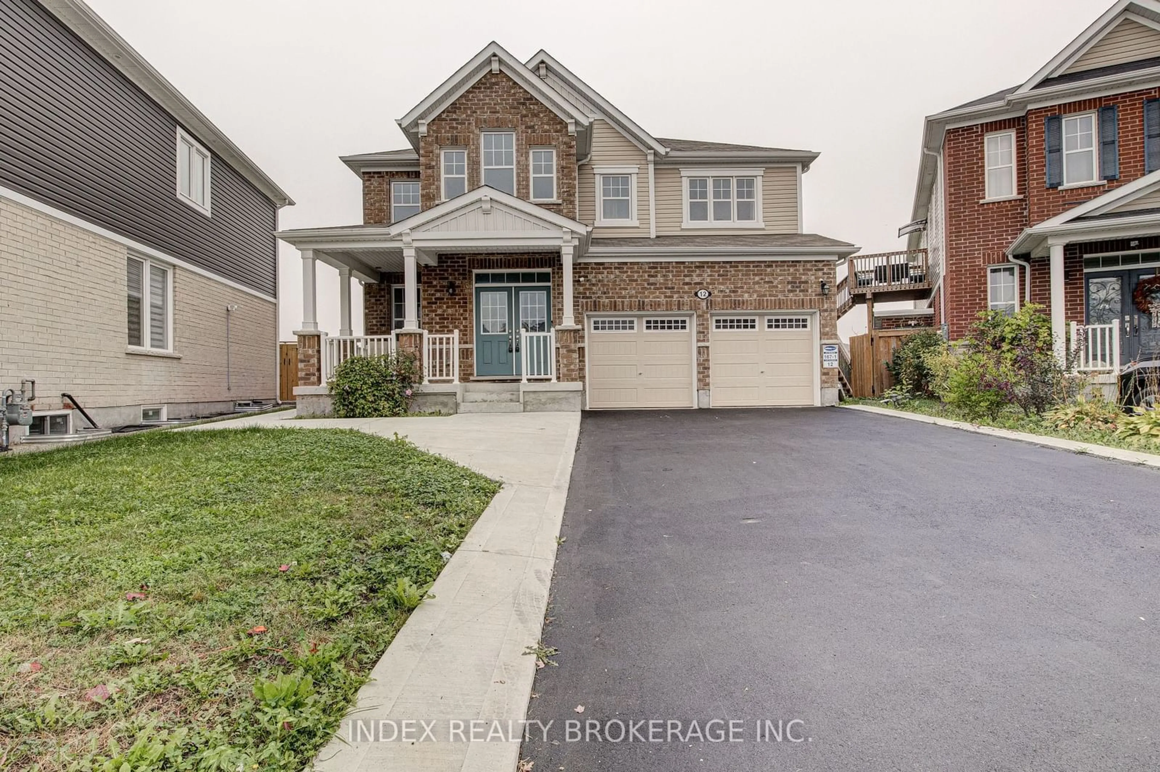 Frontside or backside of a home, the street view for 12 Steed Crt, Cambridge Ontario N3E 0B5