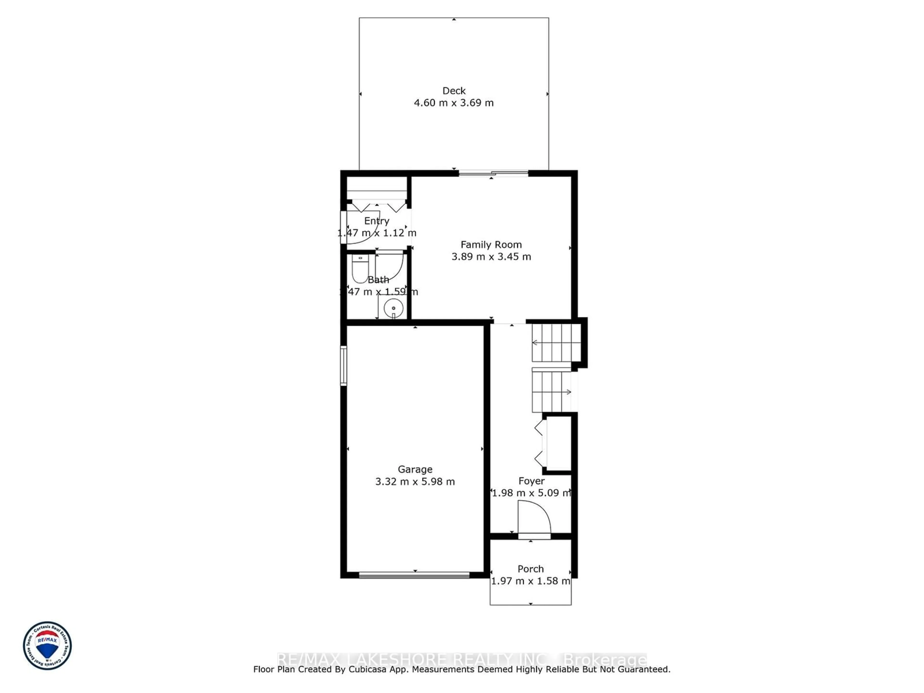 Floor plan for 536 Maher Cres, Cobourg Ontario K9A 4S7