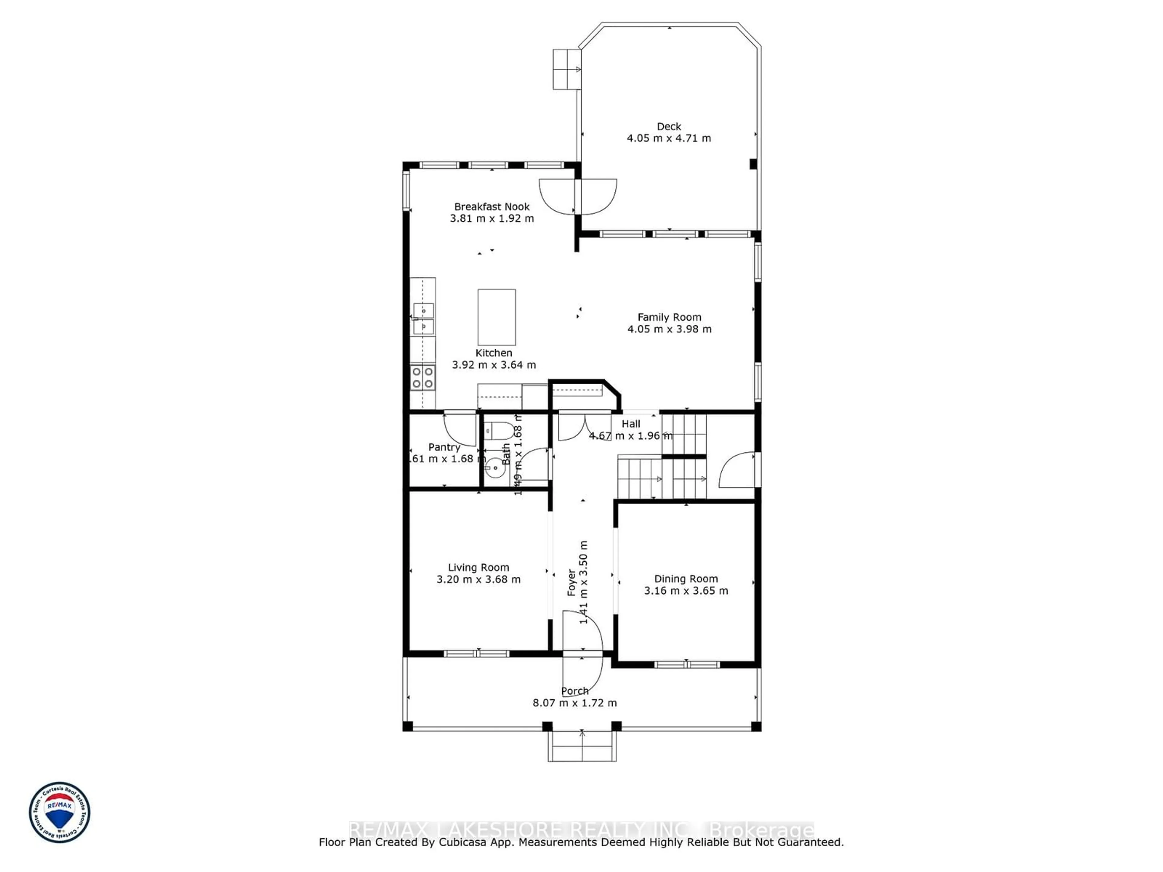 Floor plan for 808 Prince Of Wales Dr, Cobourg Ontario K9A 5X8