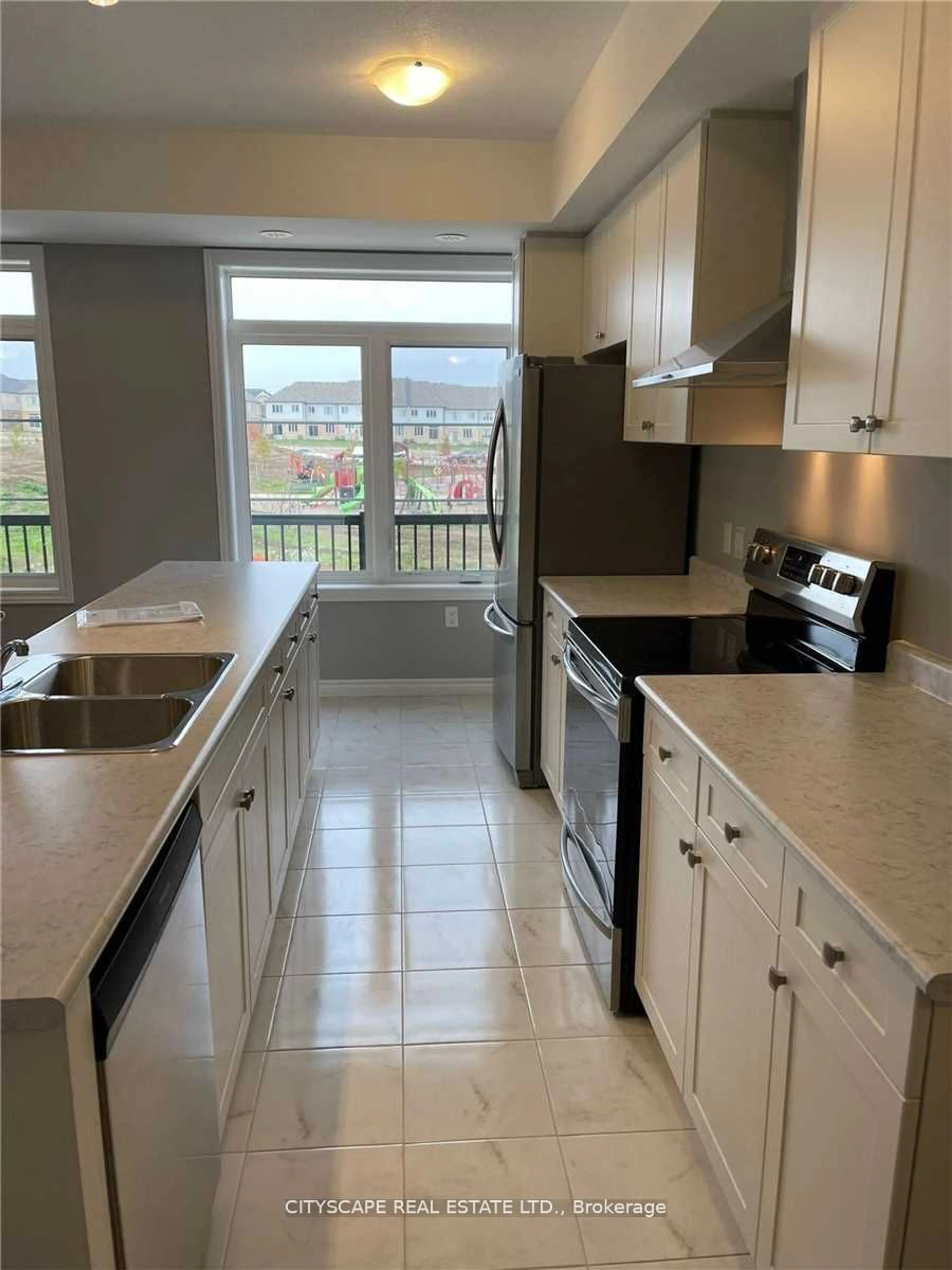 Standard kitchen, ceramic/tile floor for 80 Wheat Lane #80, Kitchener Ontario N2R 0R6