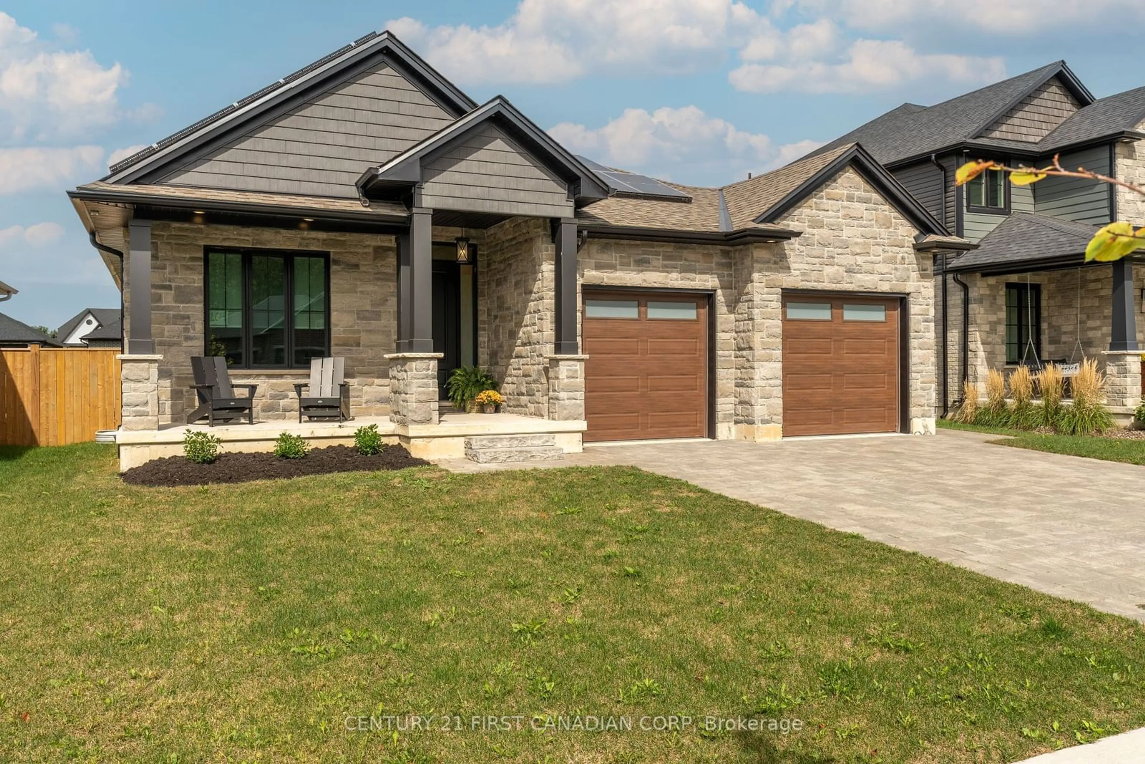 Home with brick exterior material for 104 Foxborough Pl, Thames Centre Ontario N0M 2P0