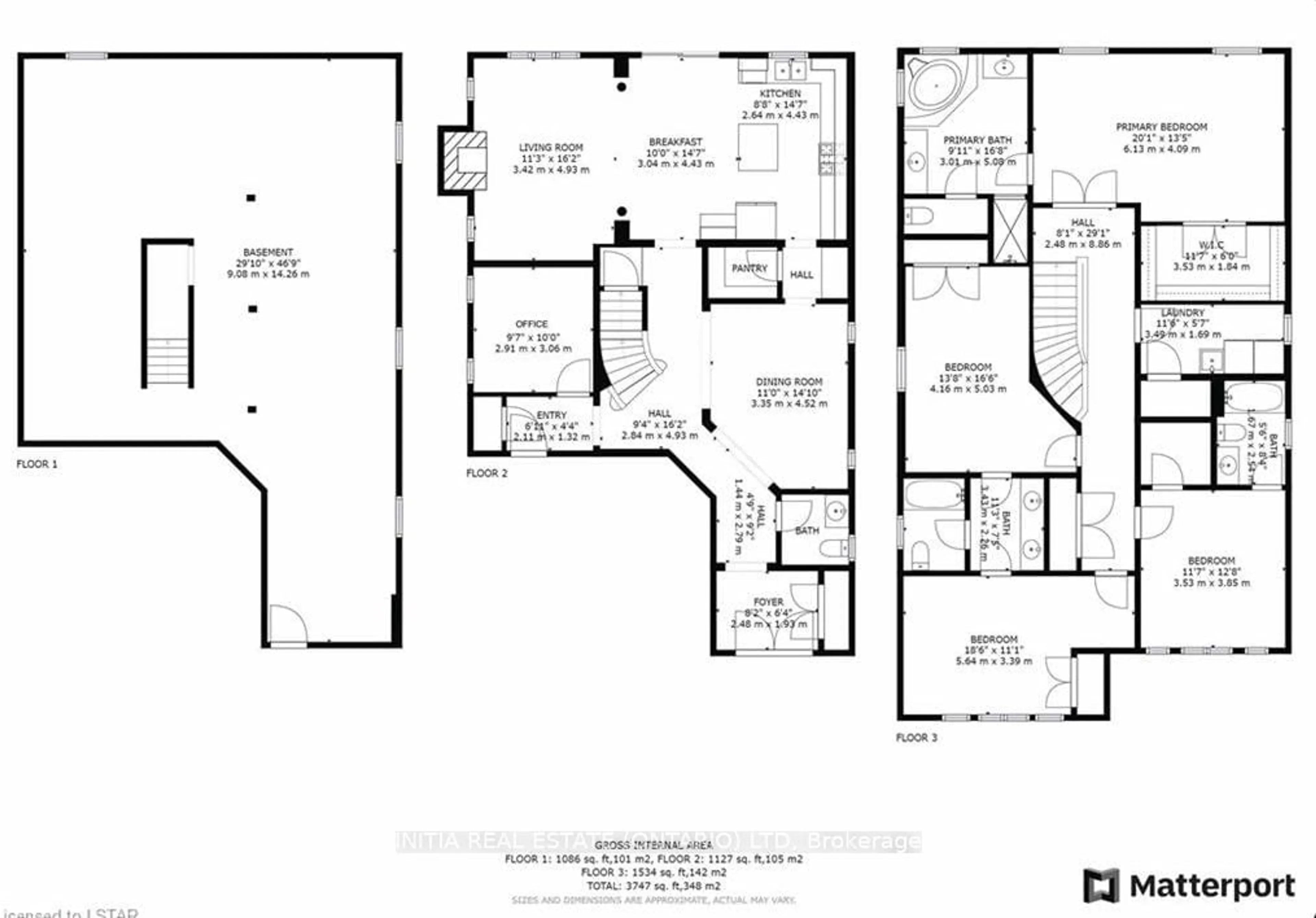 Floor plan for 2396 Callingham Dr, London Ontario N5X 0A6