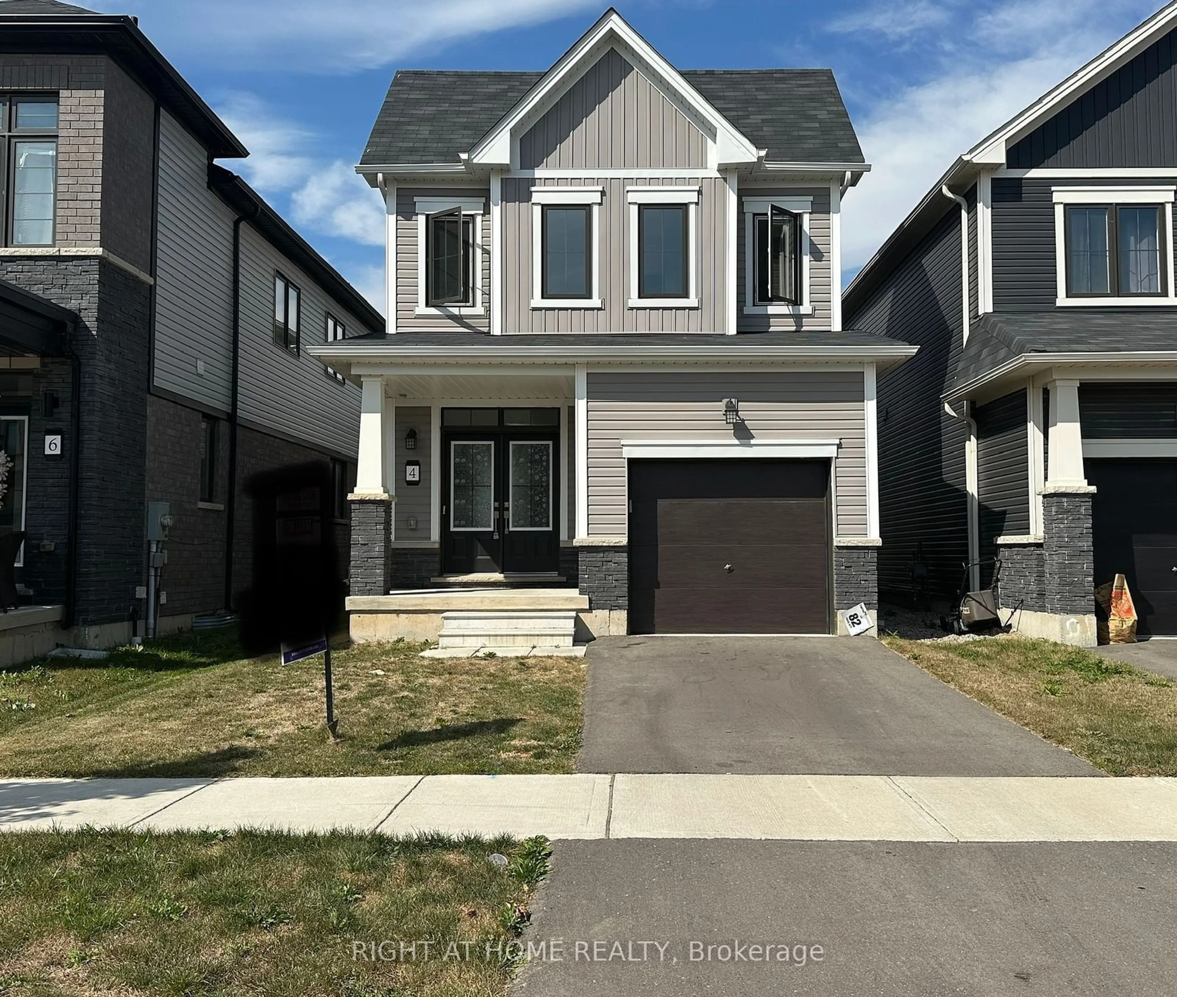 Frontside or backside of a home for 4 Amos Ave, Brantford Ontario N3T 0V4