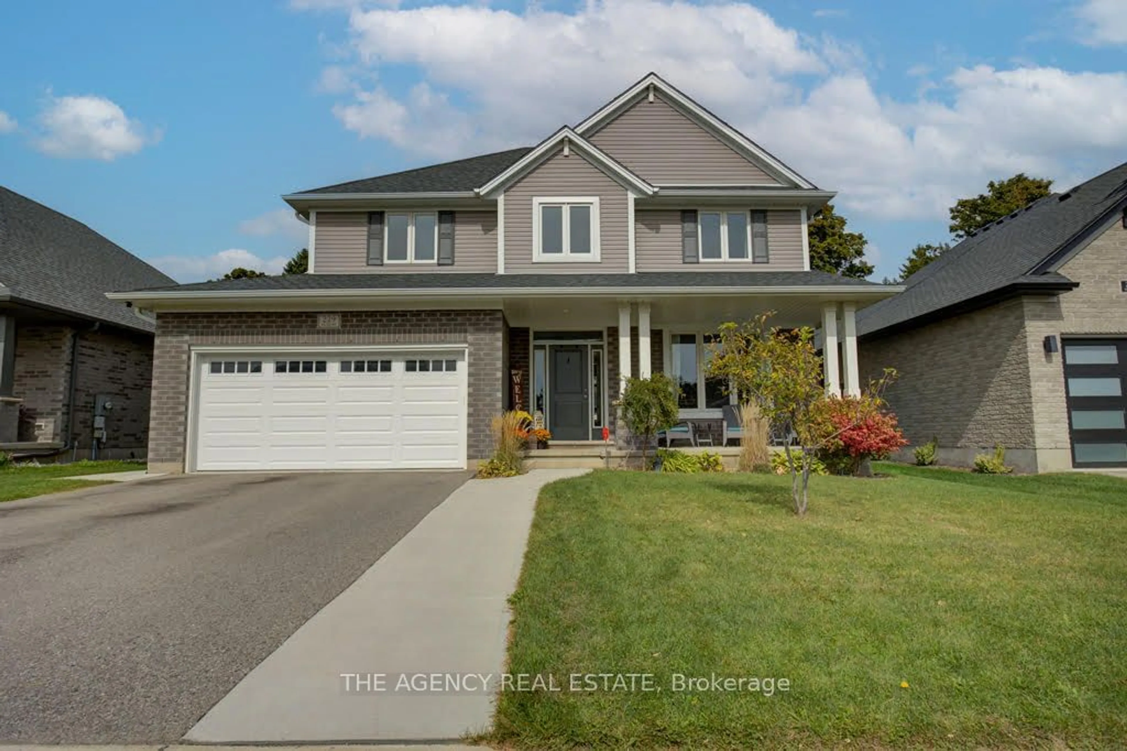 Frontside or backside of a home, the street view for 229 Wilson Ave, Tillsonburg Ontario N4G 0H4