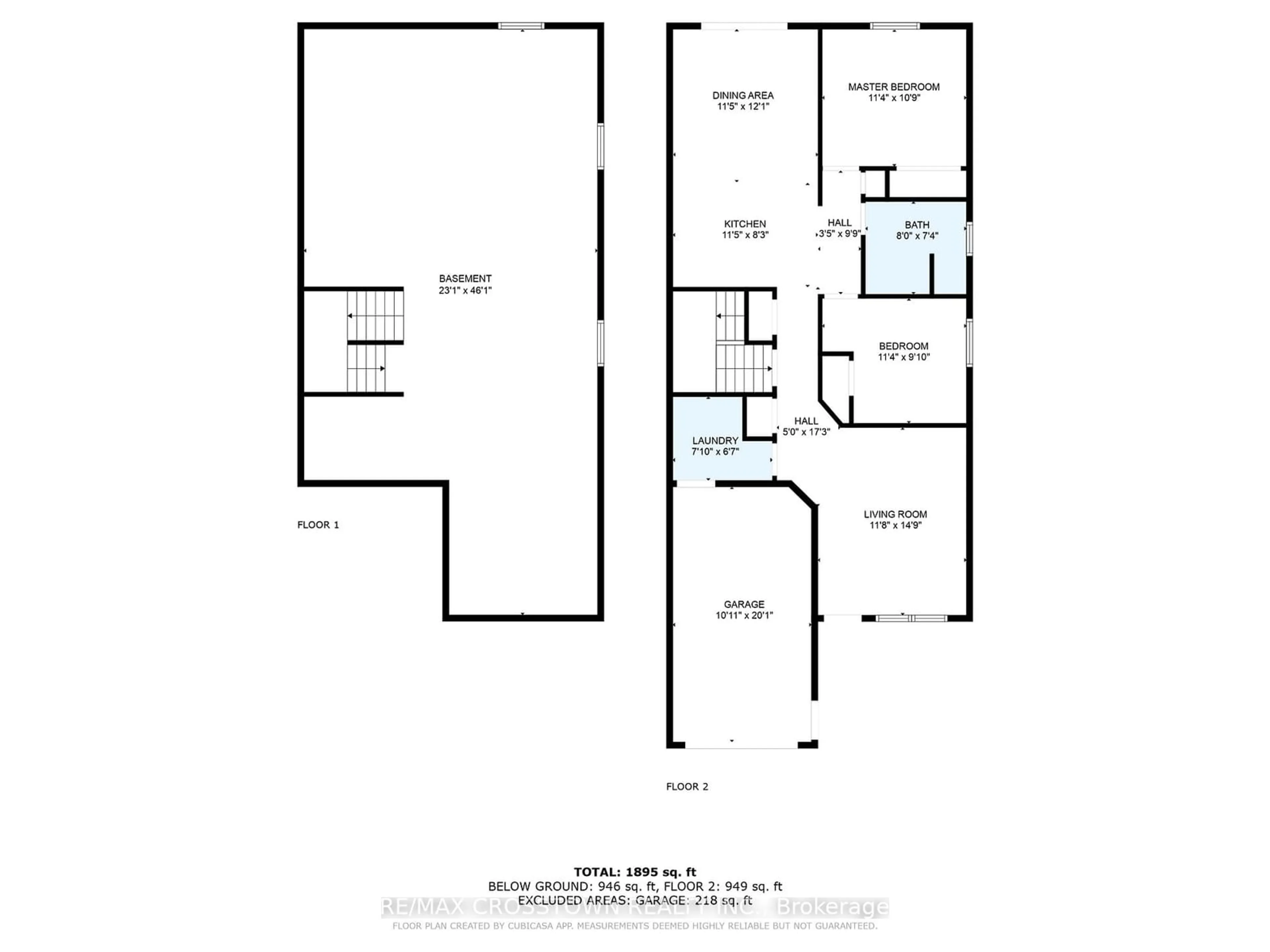 Floor plan for 16 Ingersoll St, St. Marys Ontario N4X 1C8