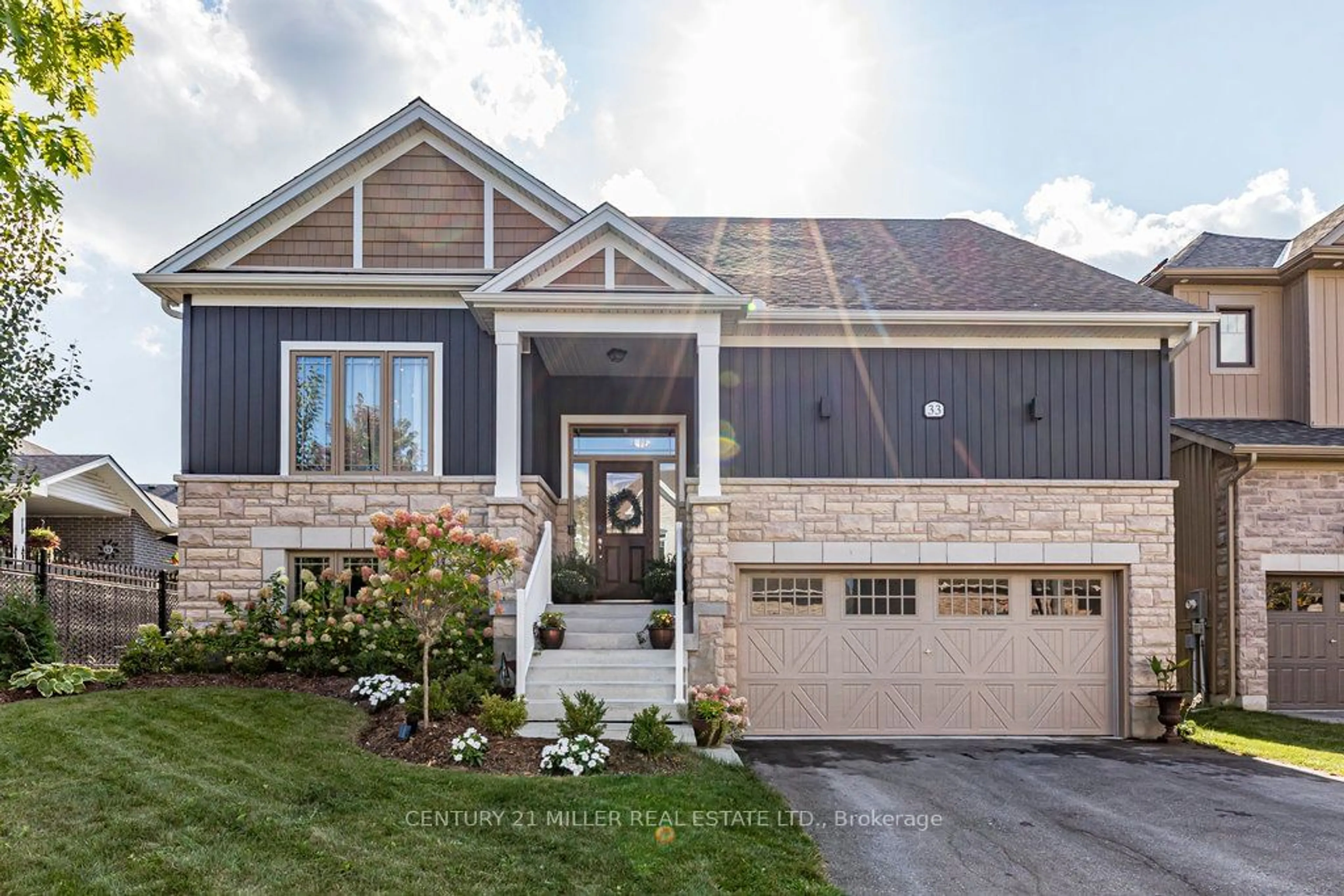 Frontside or backside of a home, cottage for 33 Emeny Lane, Guelph Ontario N1L 0H3