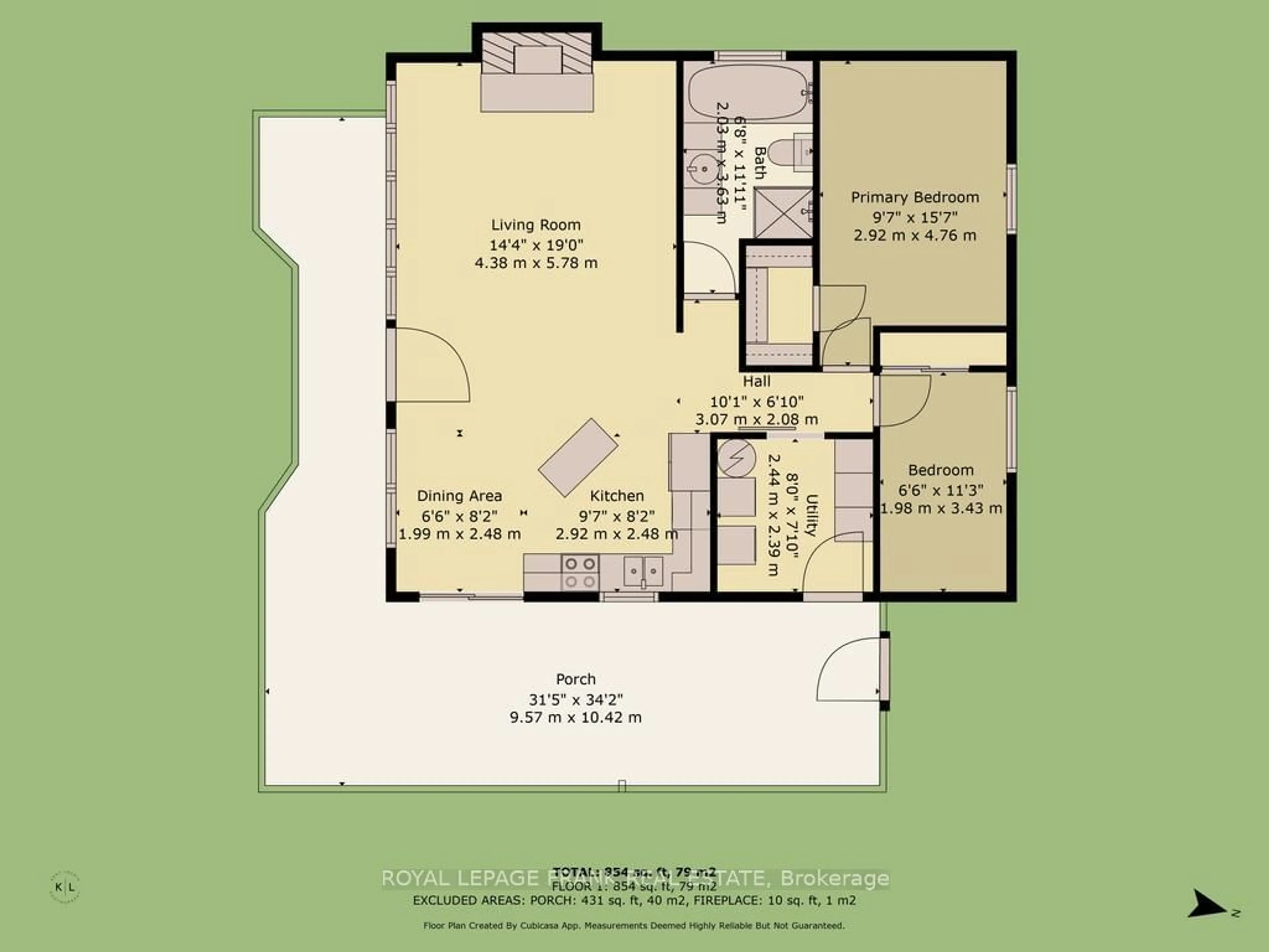 Floor plan for 79 Northern Ave, Galway-Cavendish and Harvey Ontario K0M 1A0