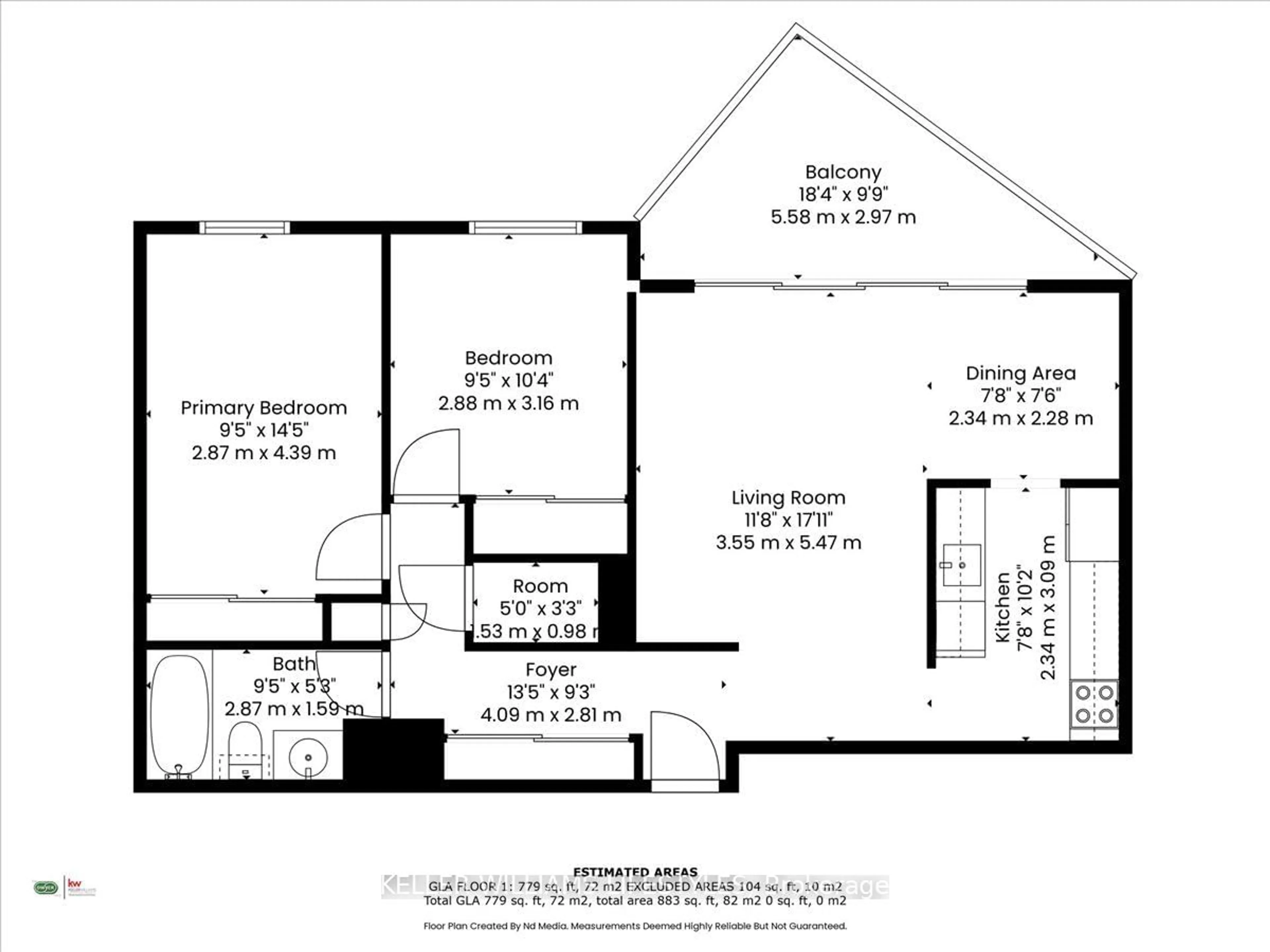 Floor plan for 1103 JALNA Blvd #812, London Ontario N6E 2W8