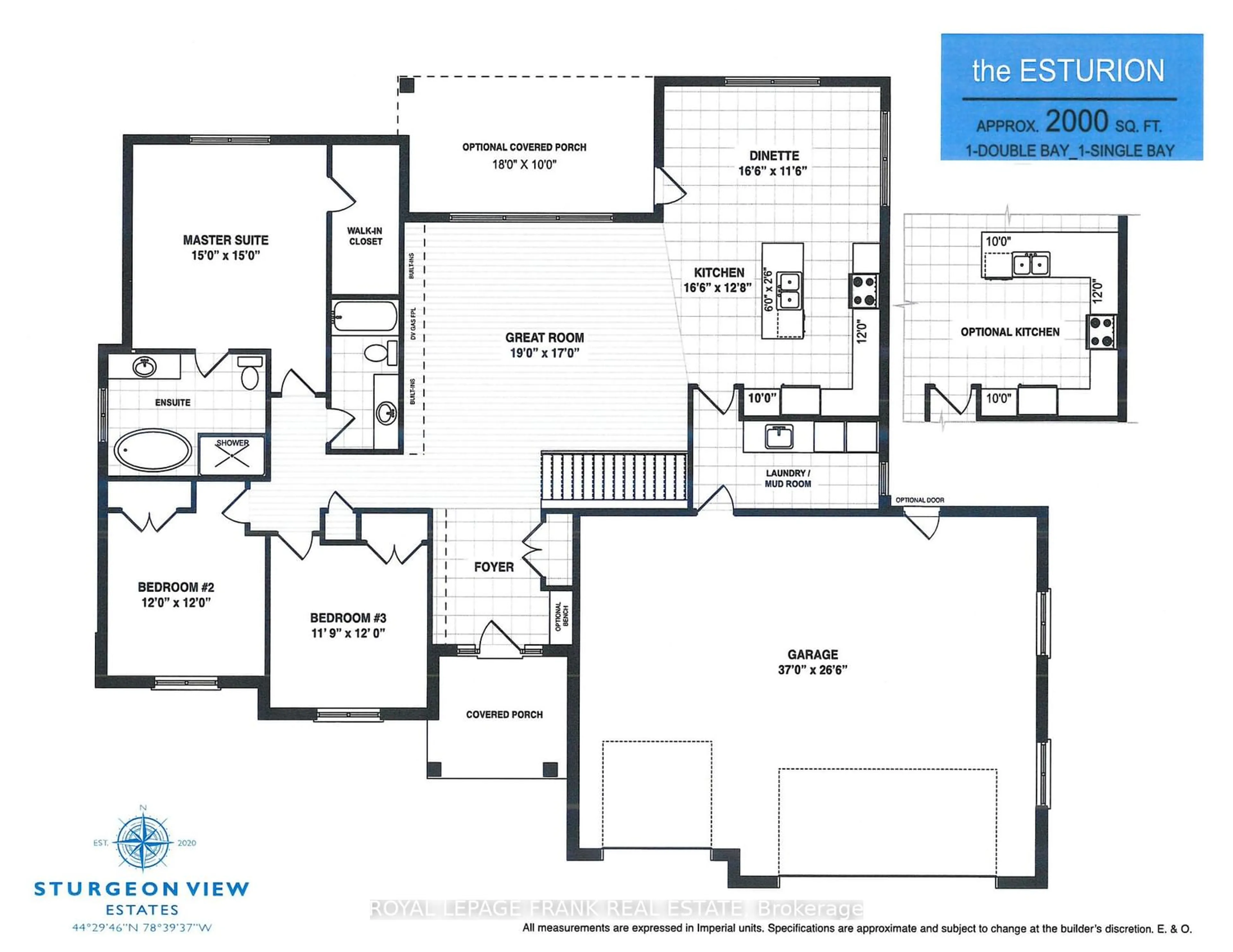 Floor plan for 4 AVALON Dr, Kawartha Lakes Ontario K0M 1N0